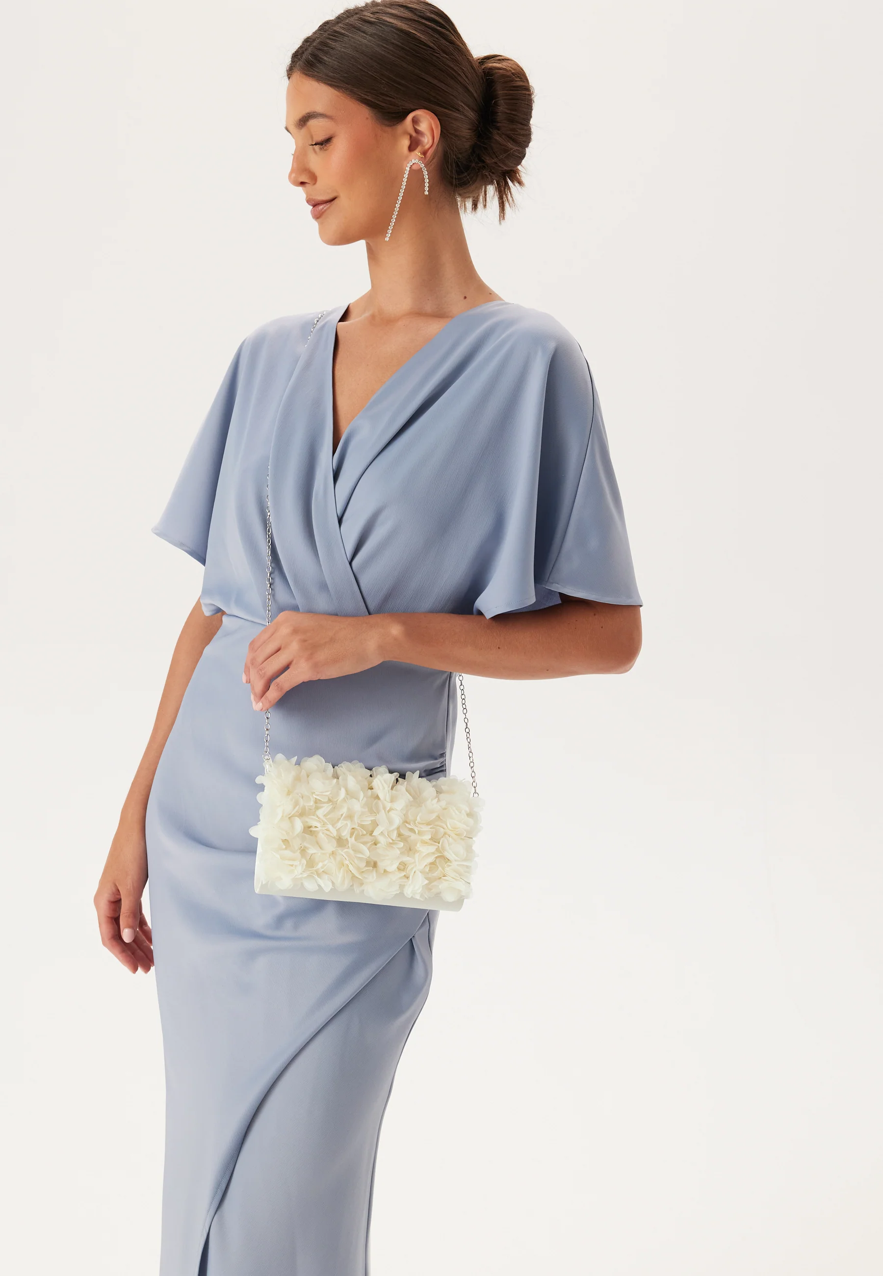 3D Floral Clutch
