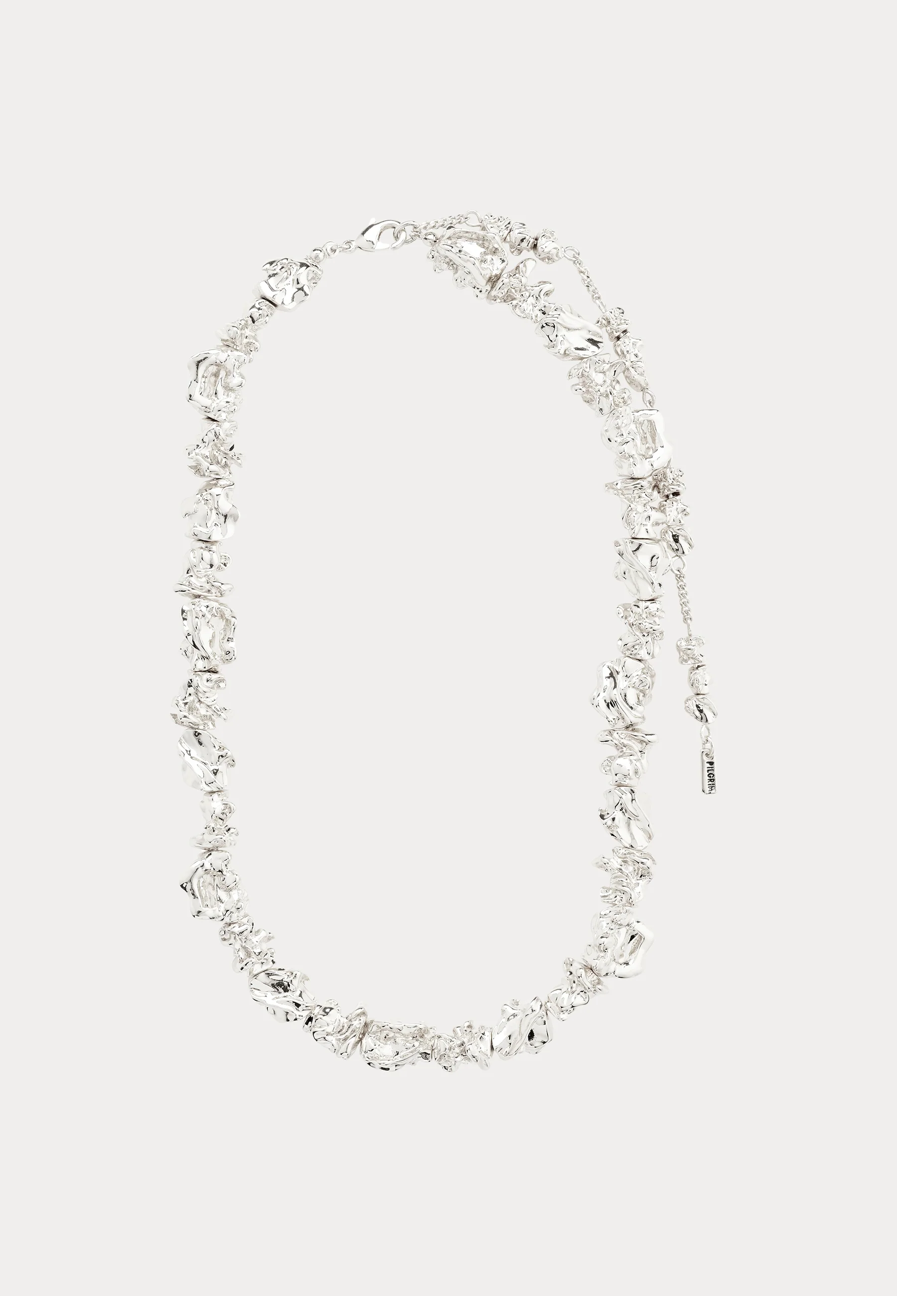 Act Recycled Necklace Silver-p - Image 4