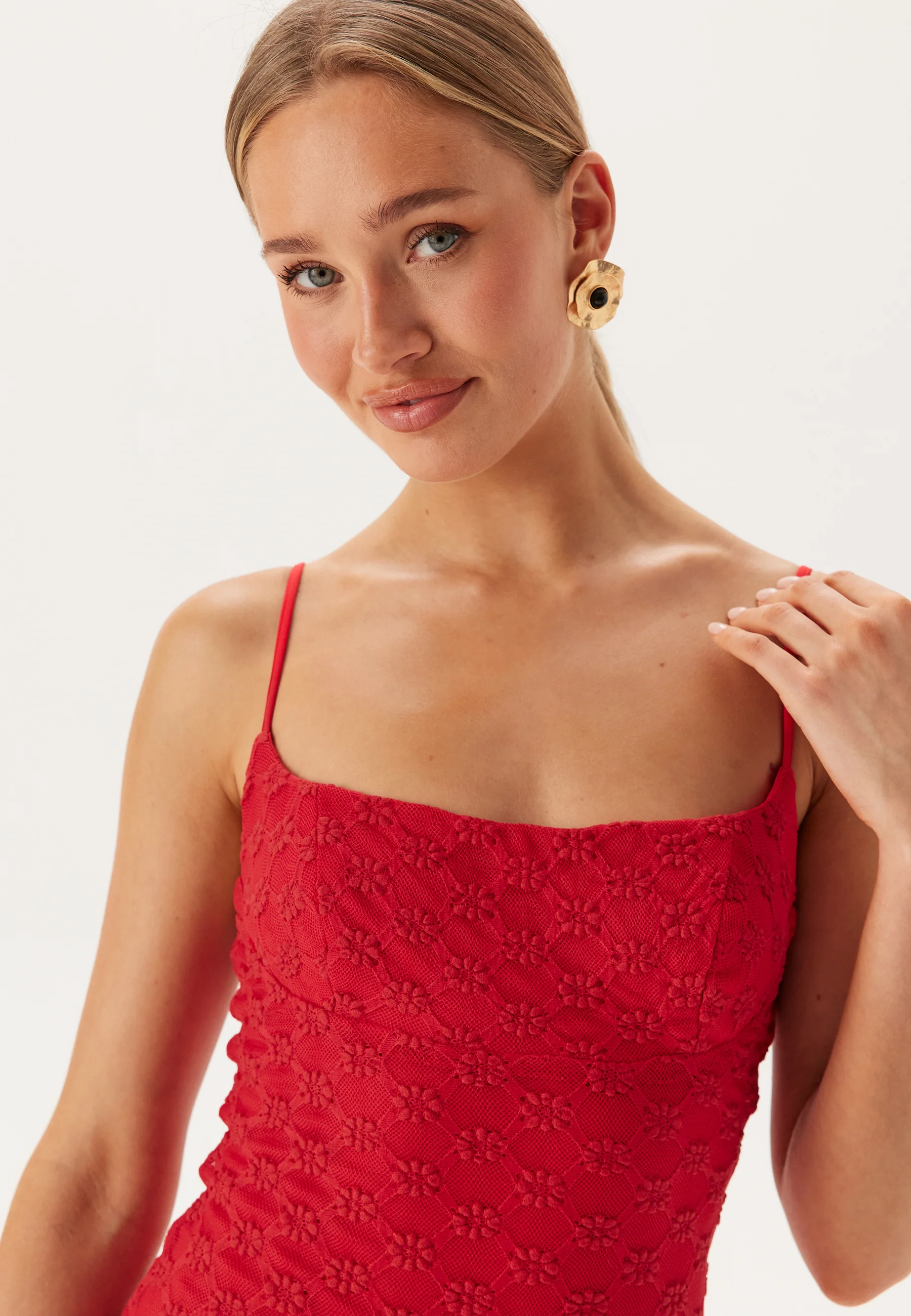 Adoni mesh midi dress - Image 3