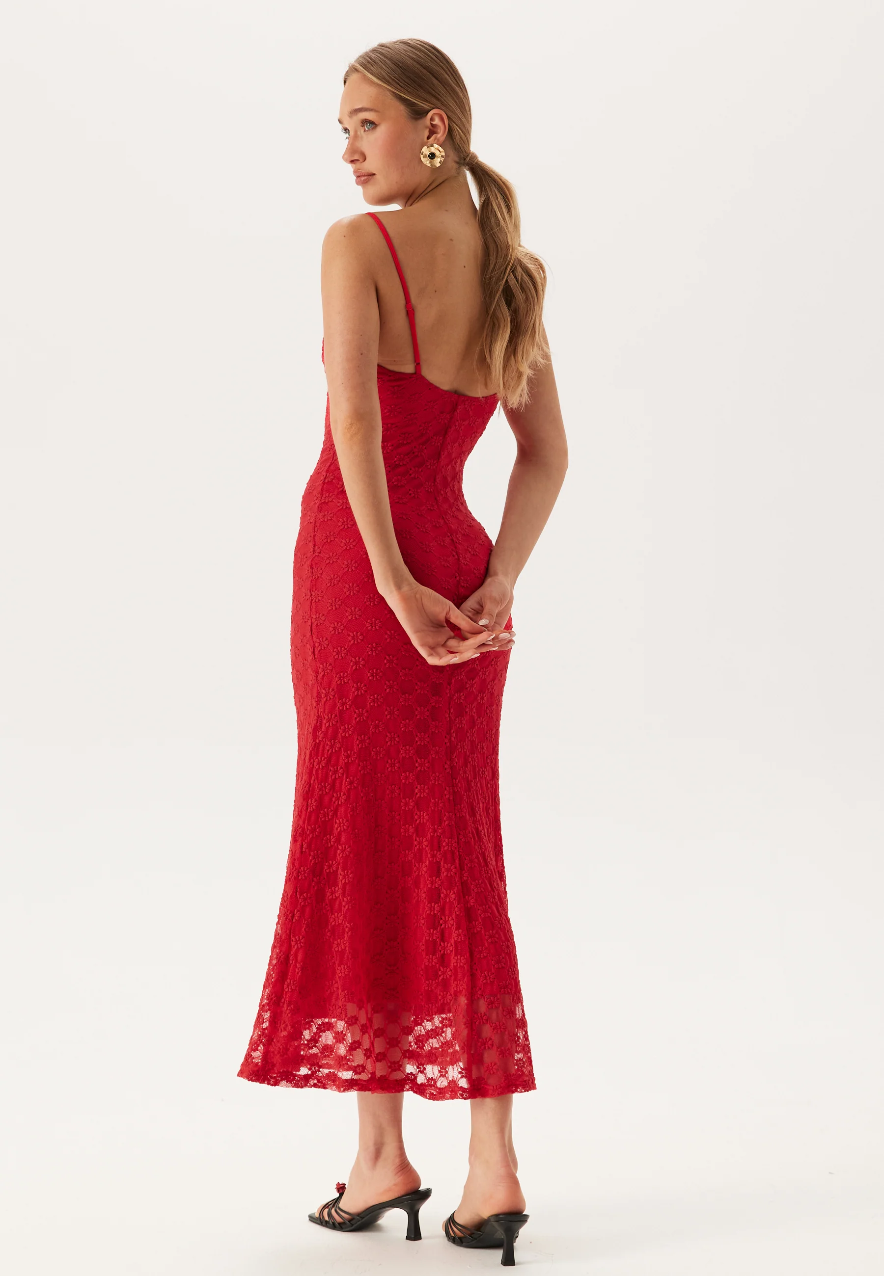Adoni mesh midi dress - Image 4