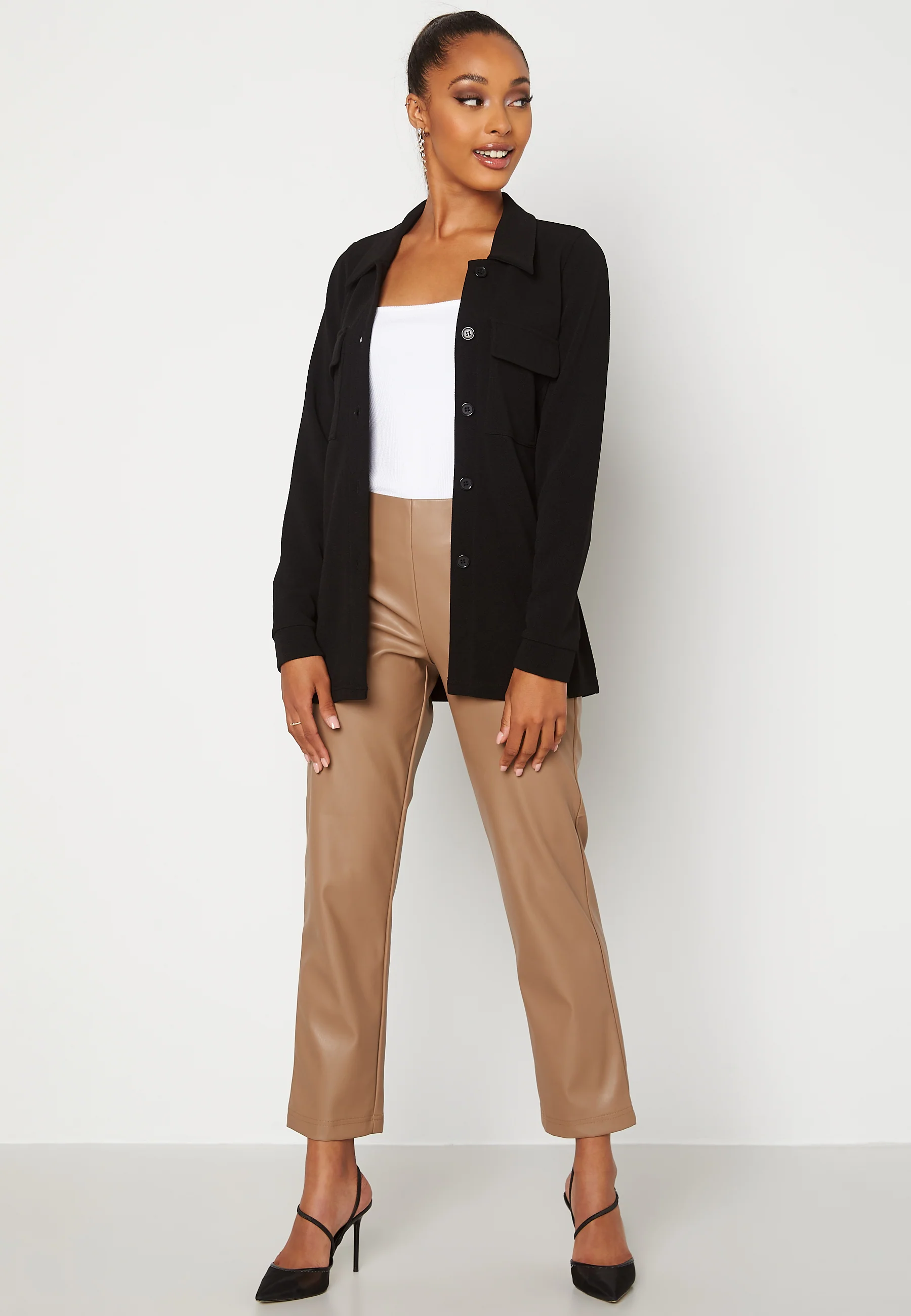 Alessi jersey shacket - Image 4