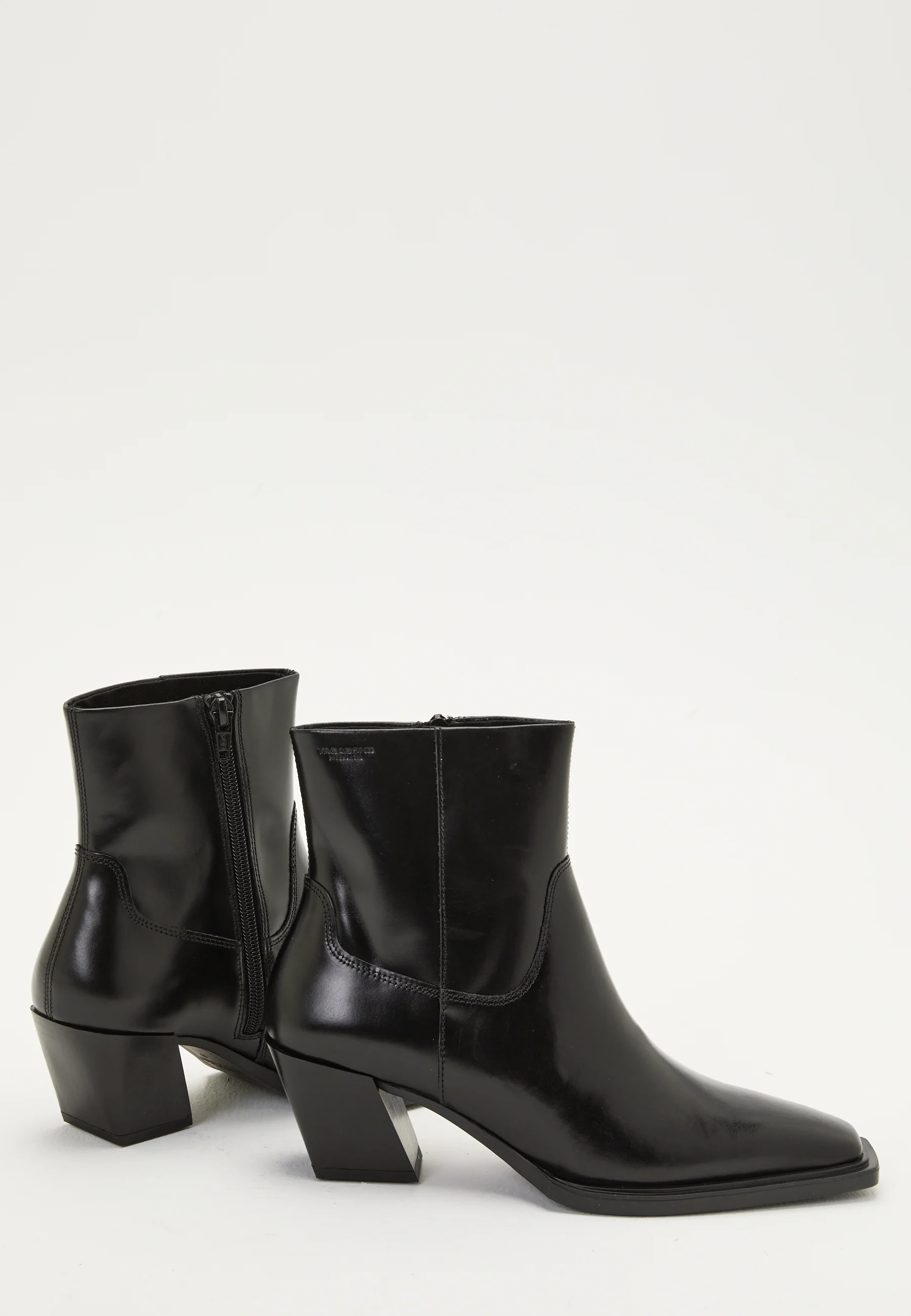 Alina Heel Classic Leather Boots - Image 2