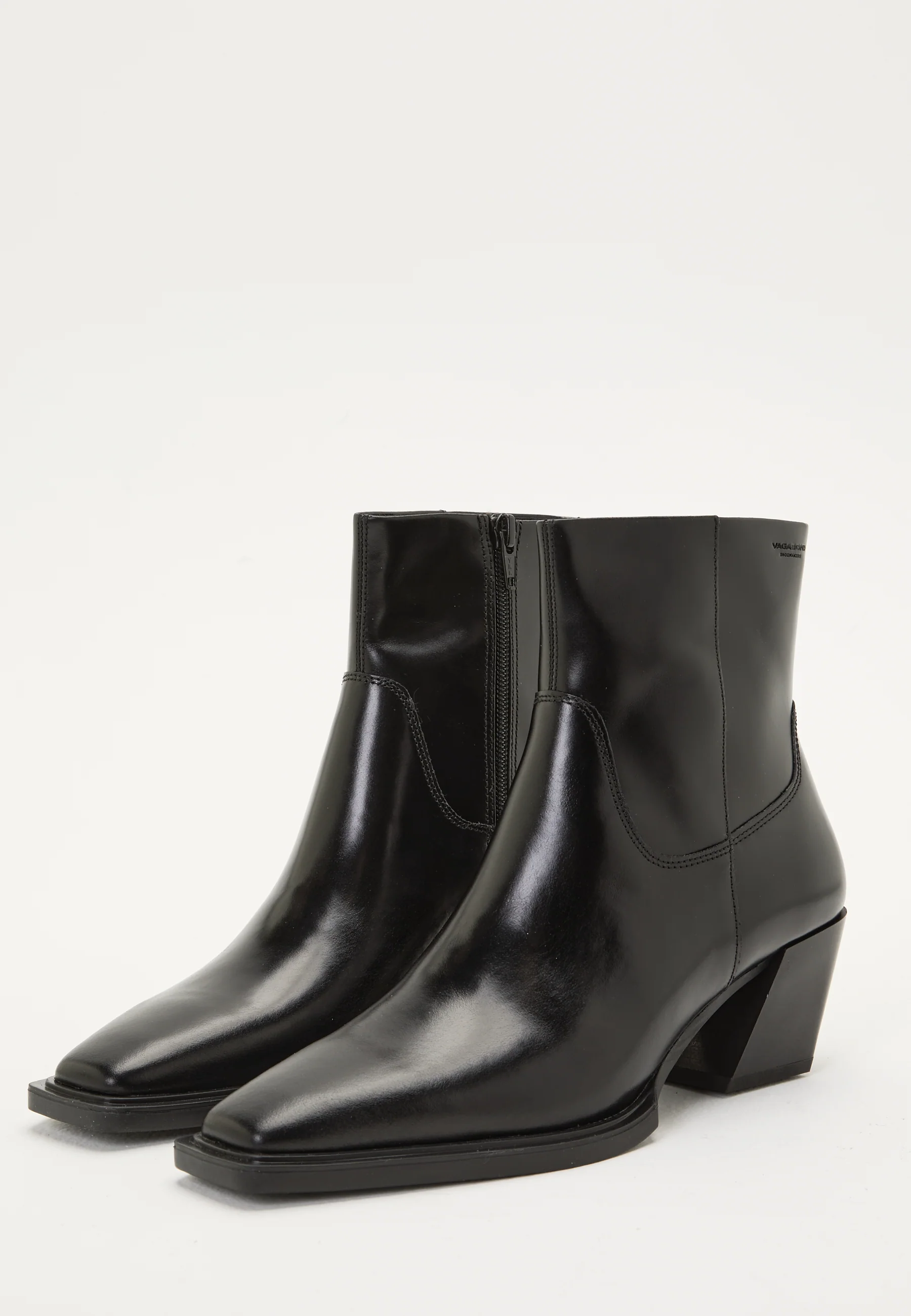Alina Heel Classic Leather Boots - Image 3