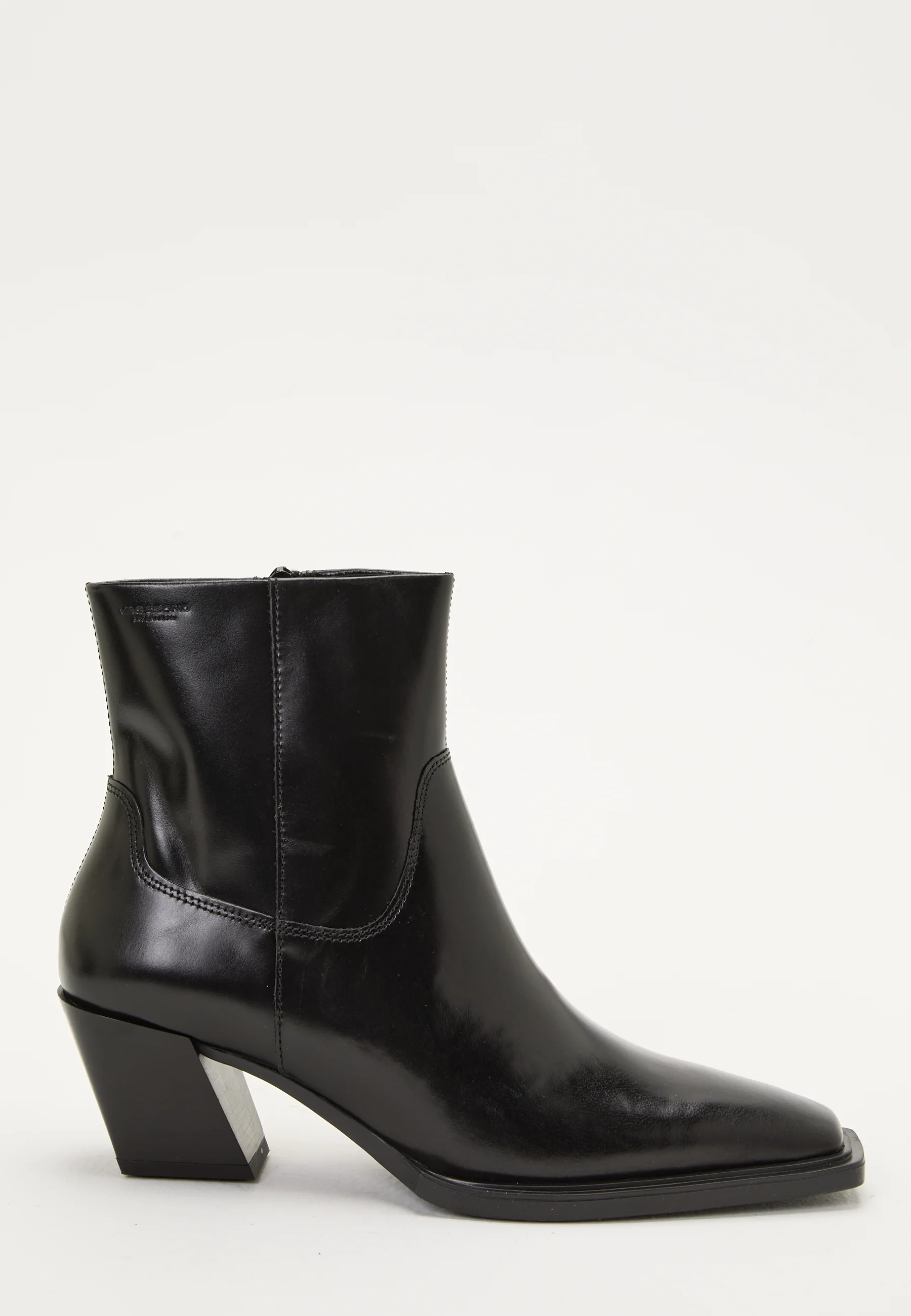 Alina Heel Classic Leather Boots - Image 4