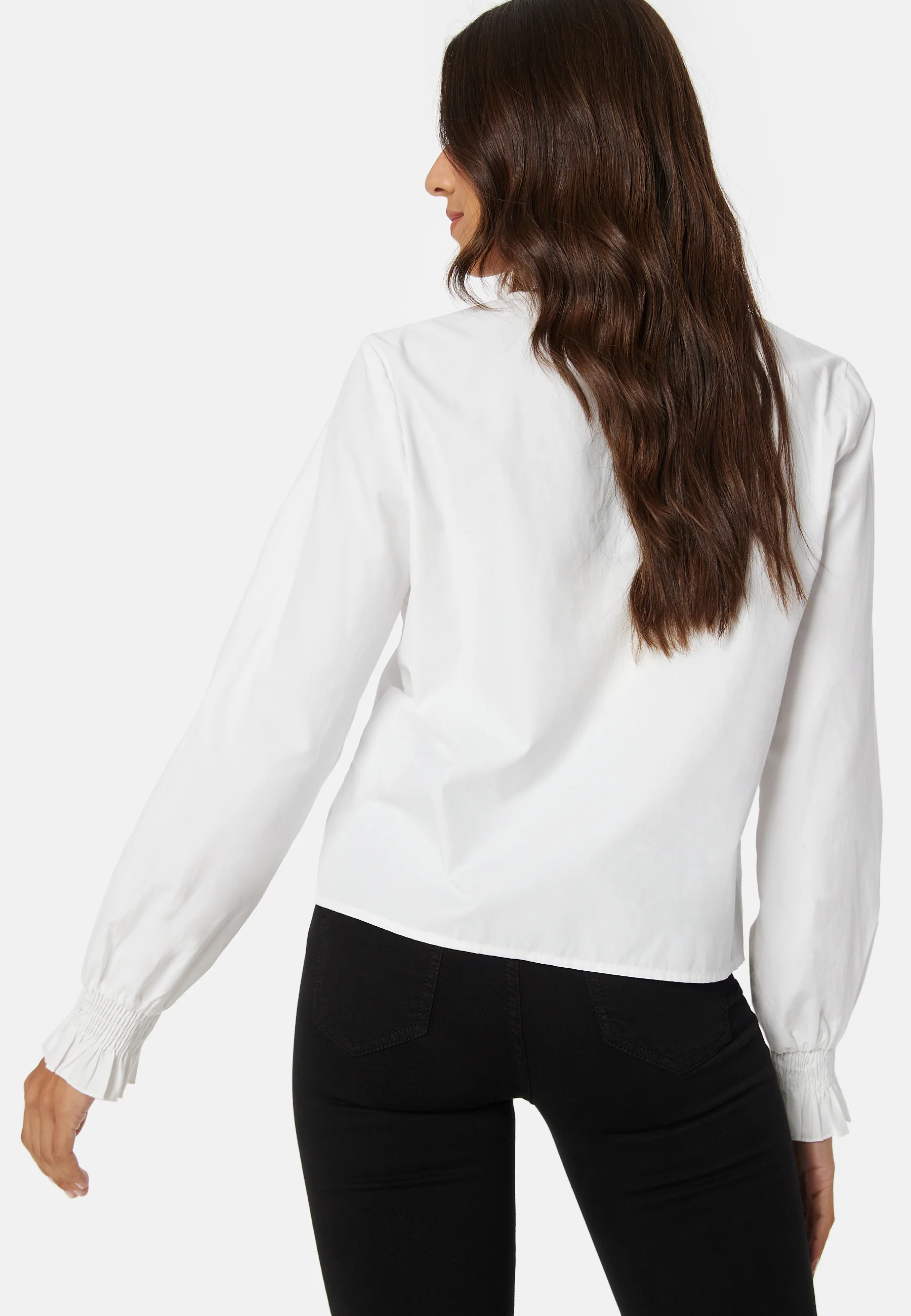 Allie LS Smock Blouse - Image 3