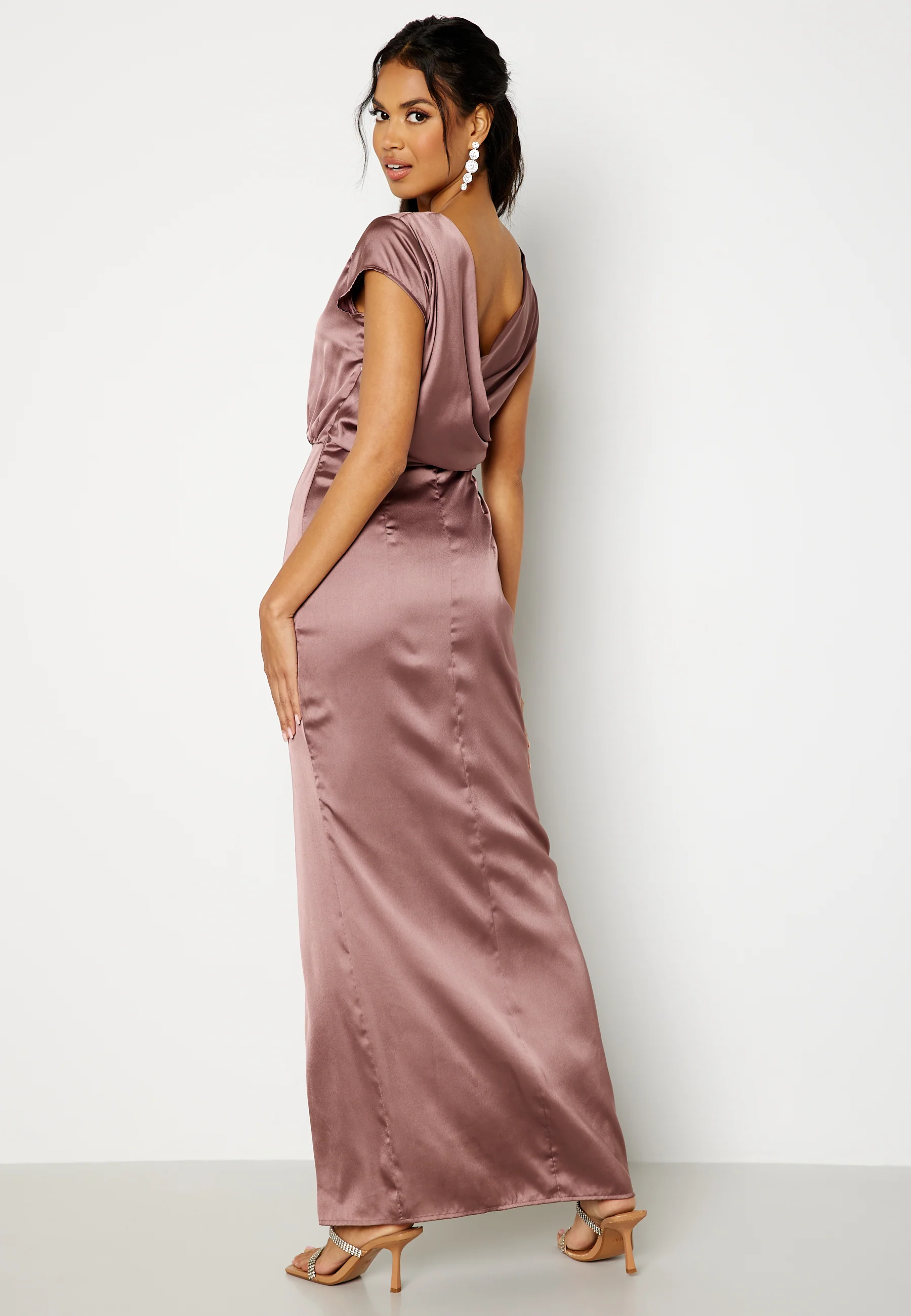 Allie Satin Gown - Image 2