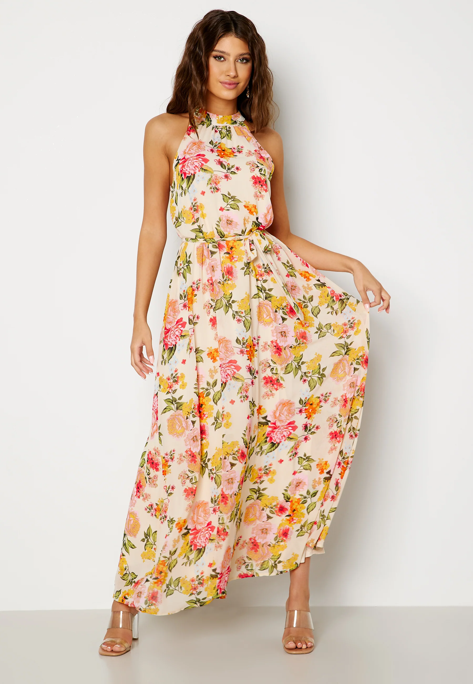 Allison Halterneck Ankle Dress