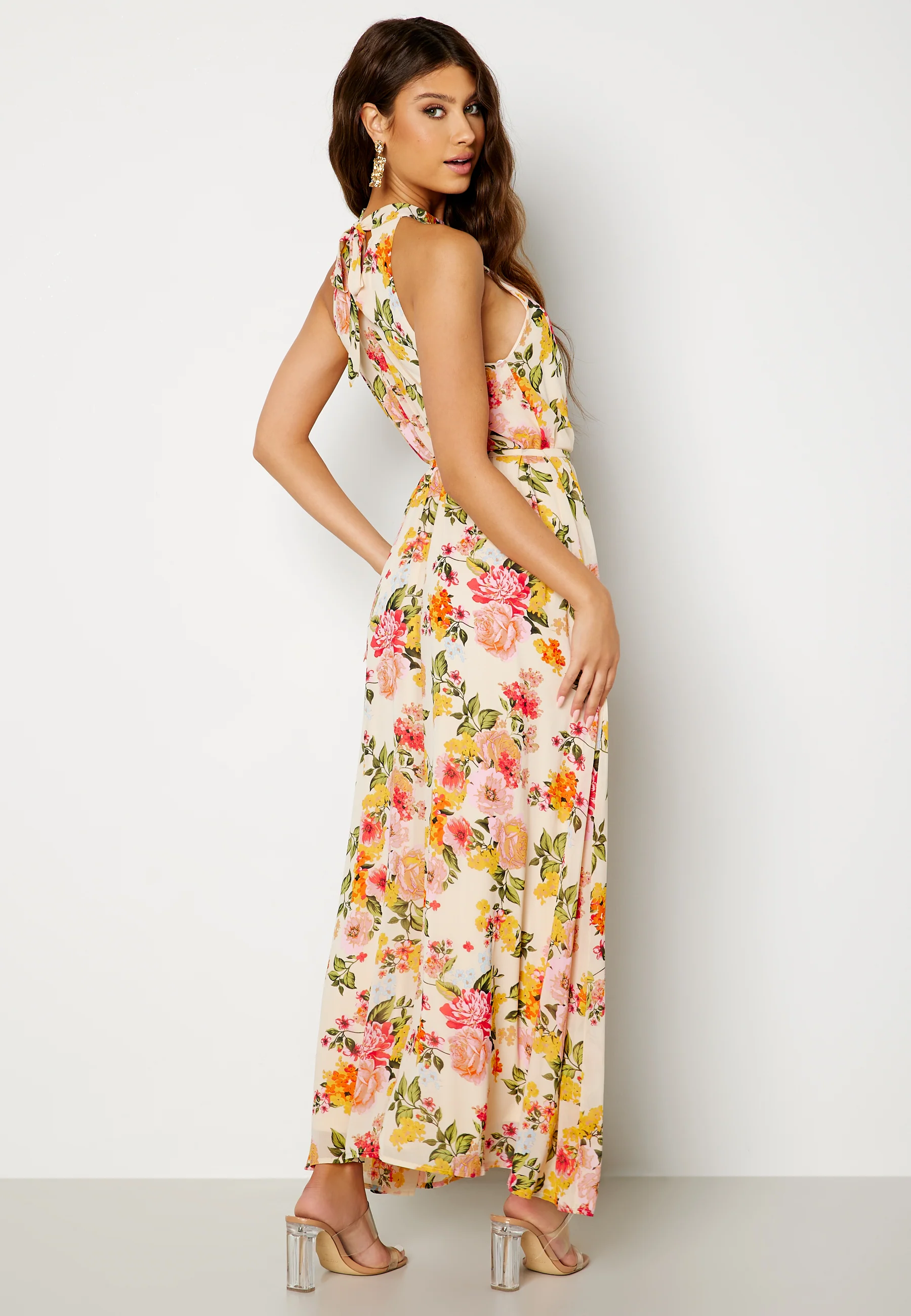 Allison Halterneck Ankle Dress - Image 2