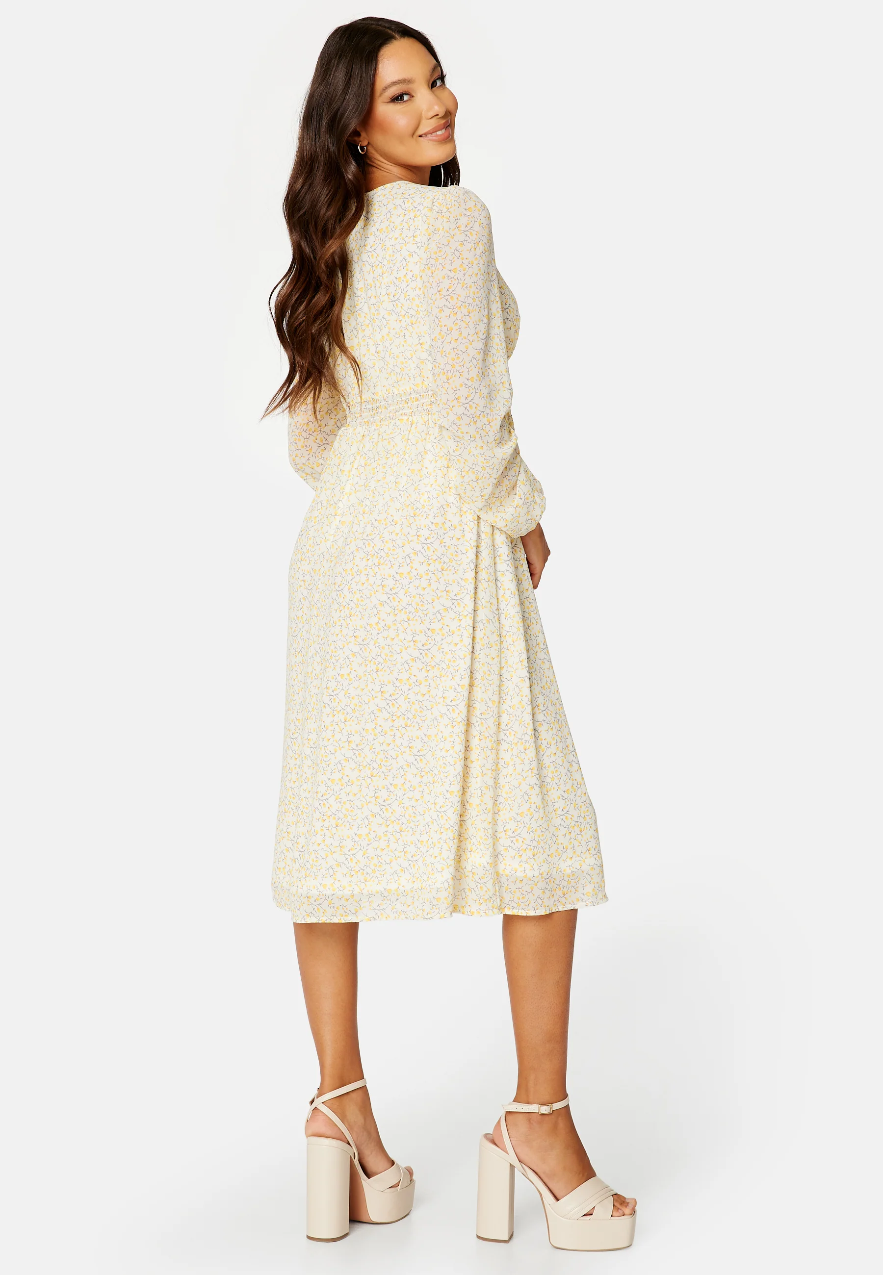 Amanda L/S Midi Dress - Image 2
