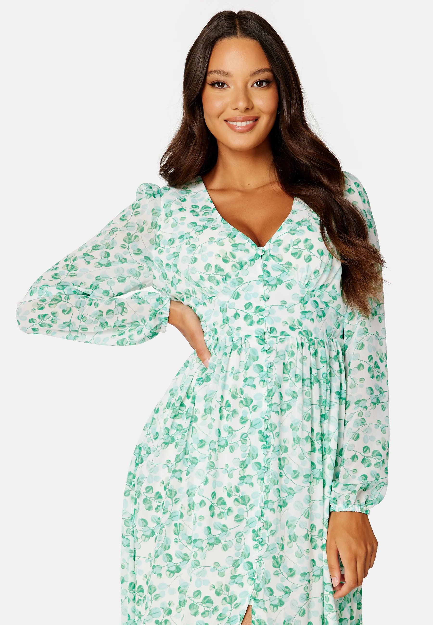 Amanda L/S Midi Dress - Image 3