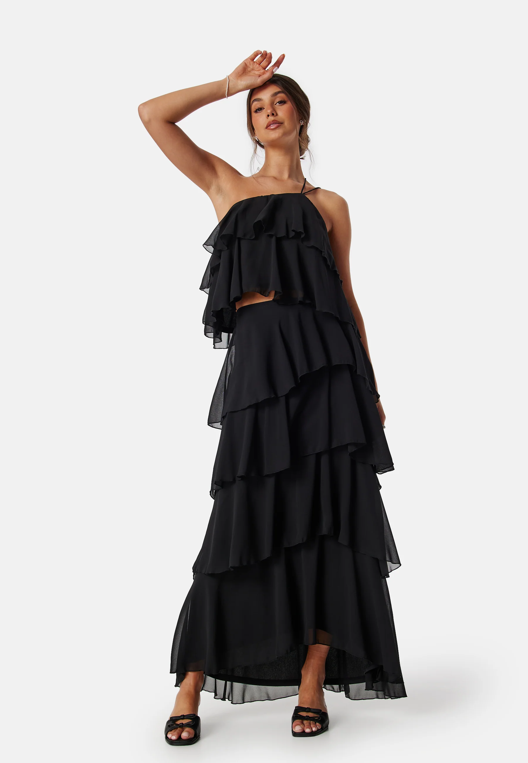 Andrea Flounce Maxi Skirt - Image 2