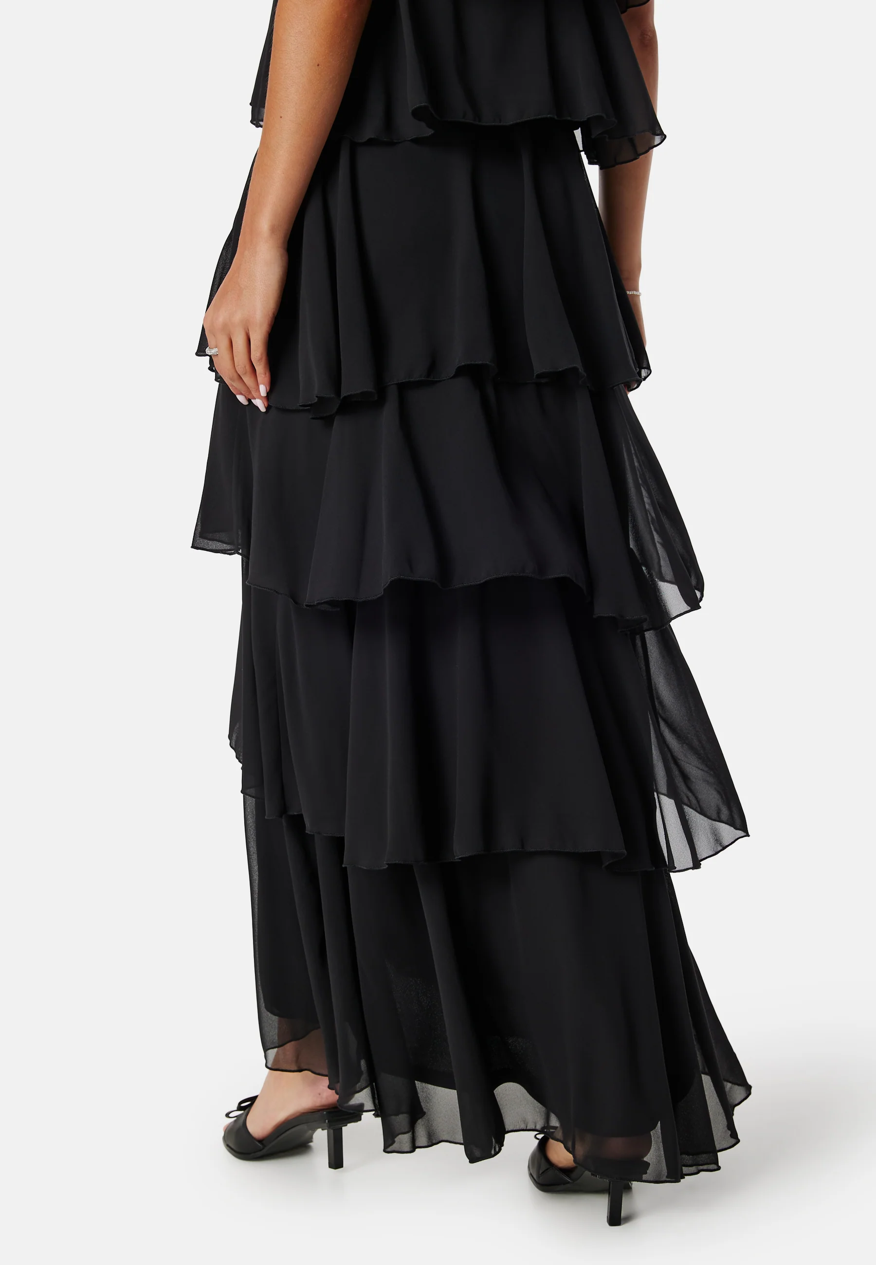 Andrea Flounce Maxi Skirt - Image 4