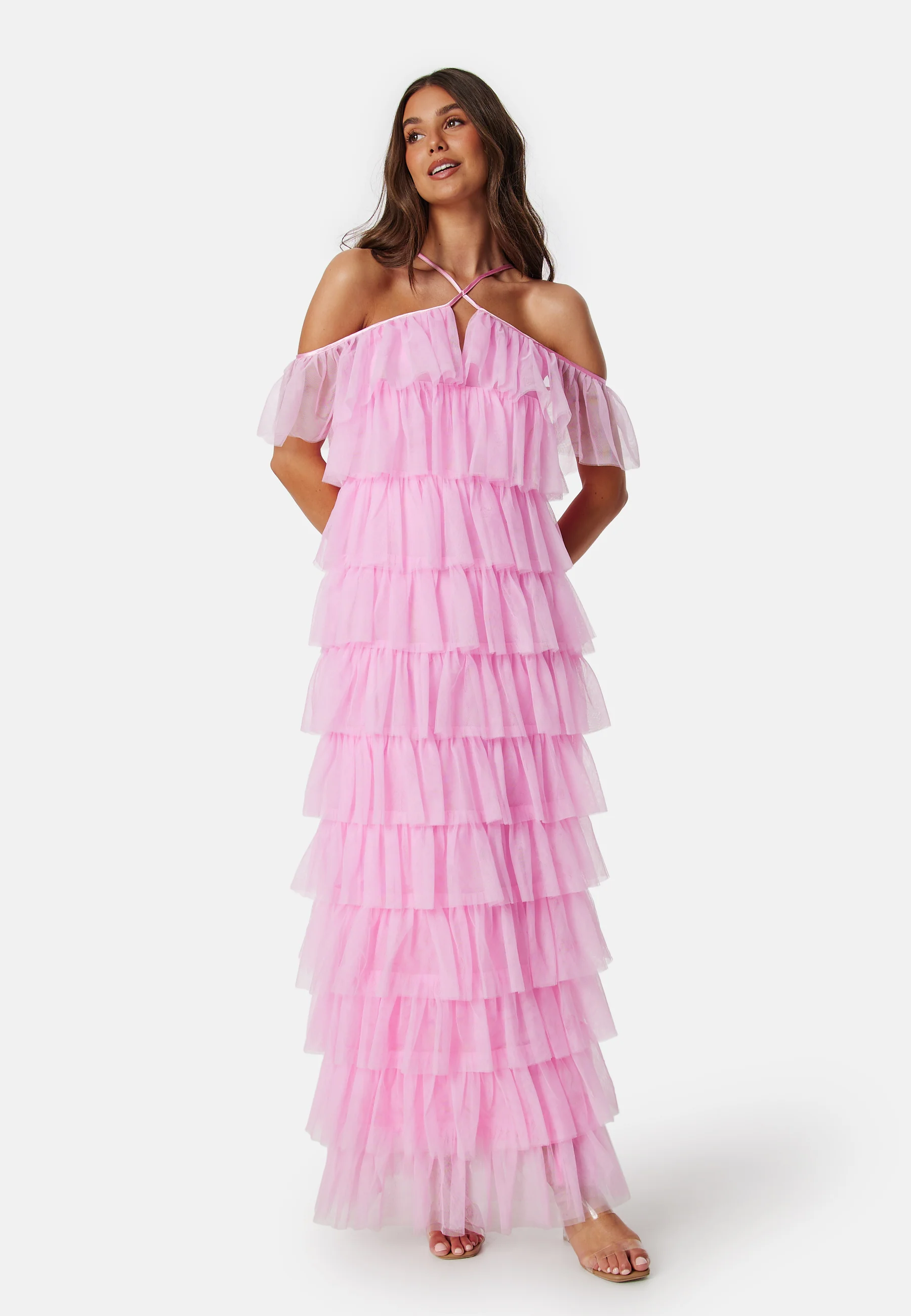 Andrea Tulle Maxi Dress - Image 4