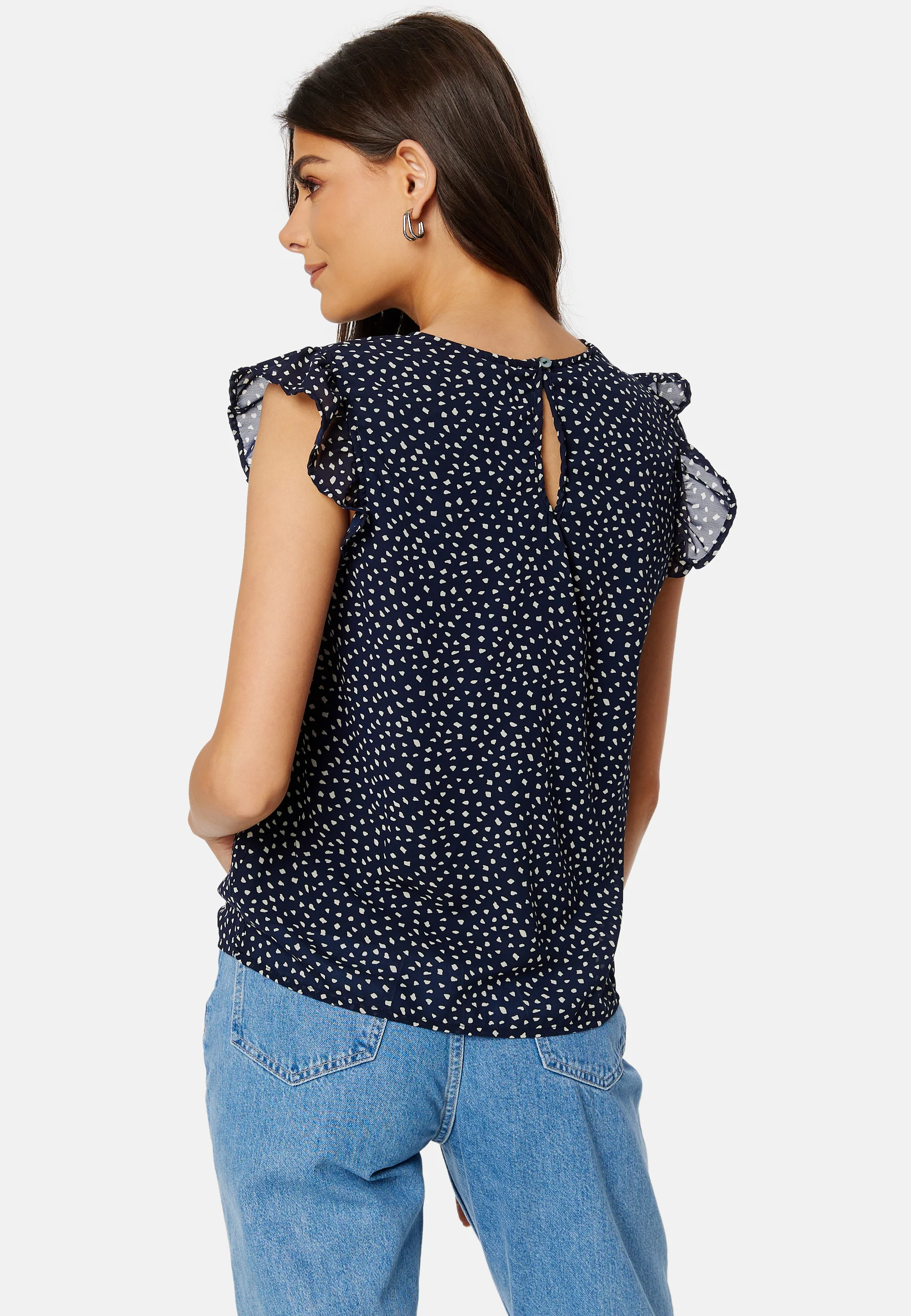 Ann Star S/L Frill Top - Image 3
