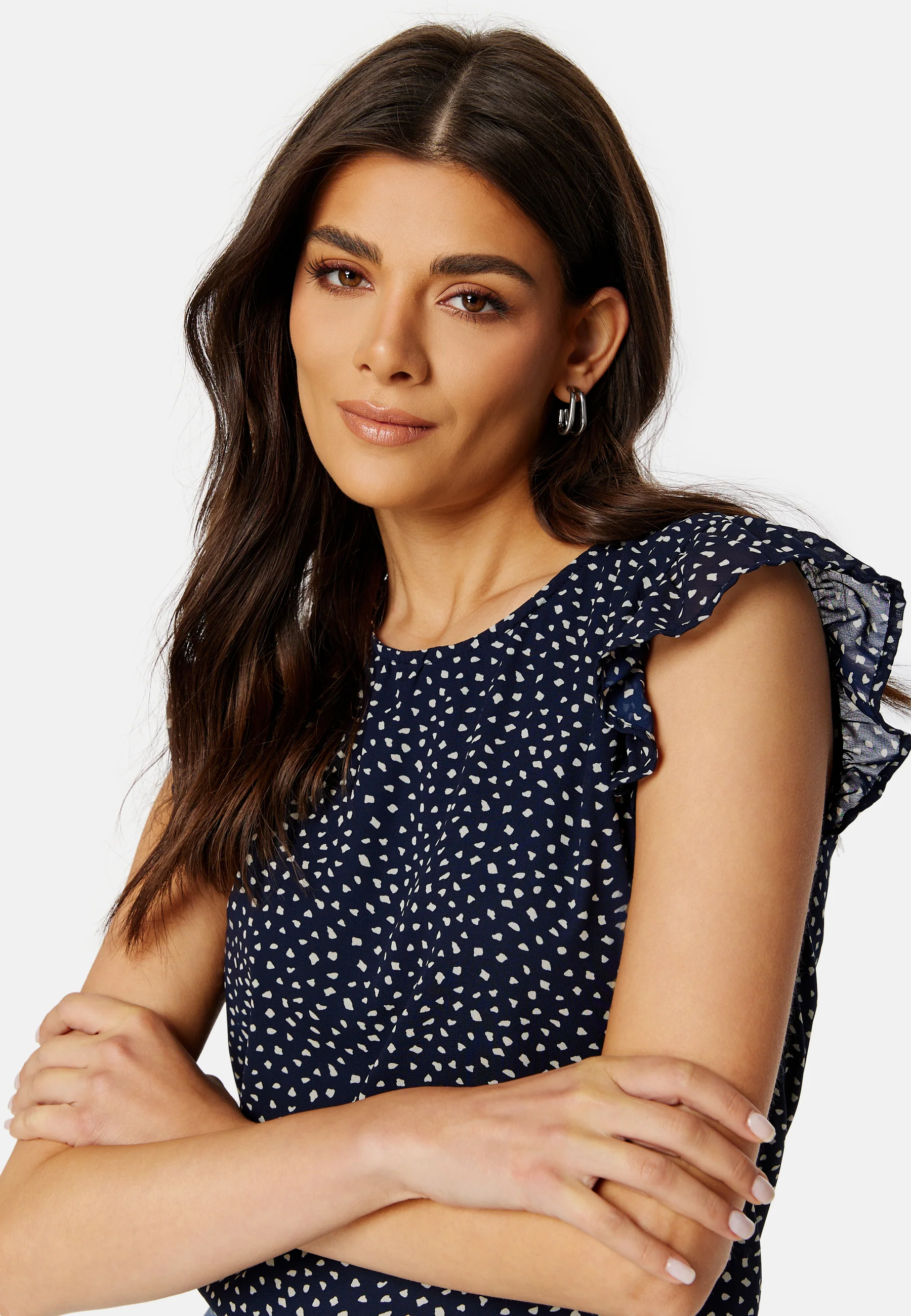 Ann Star S/L Frill Top - Image 4