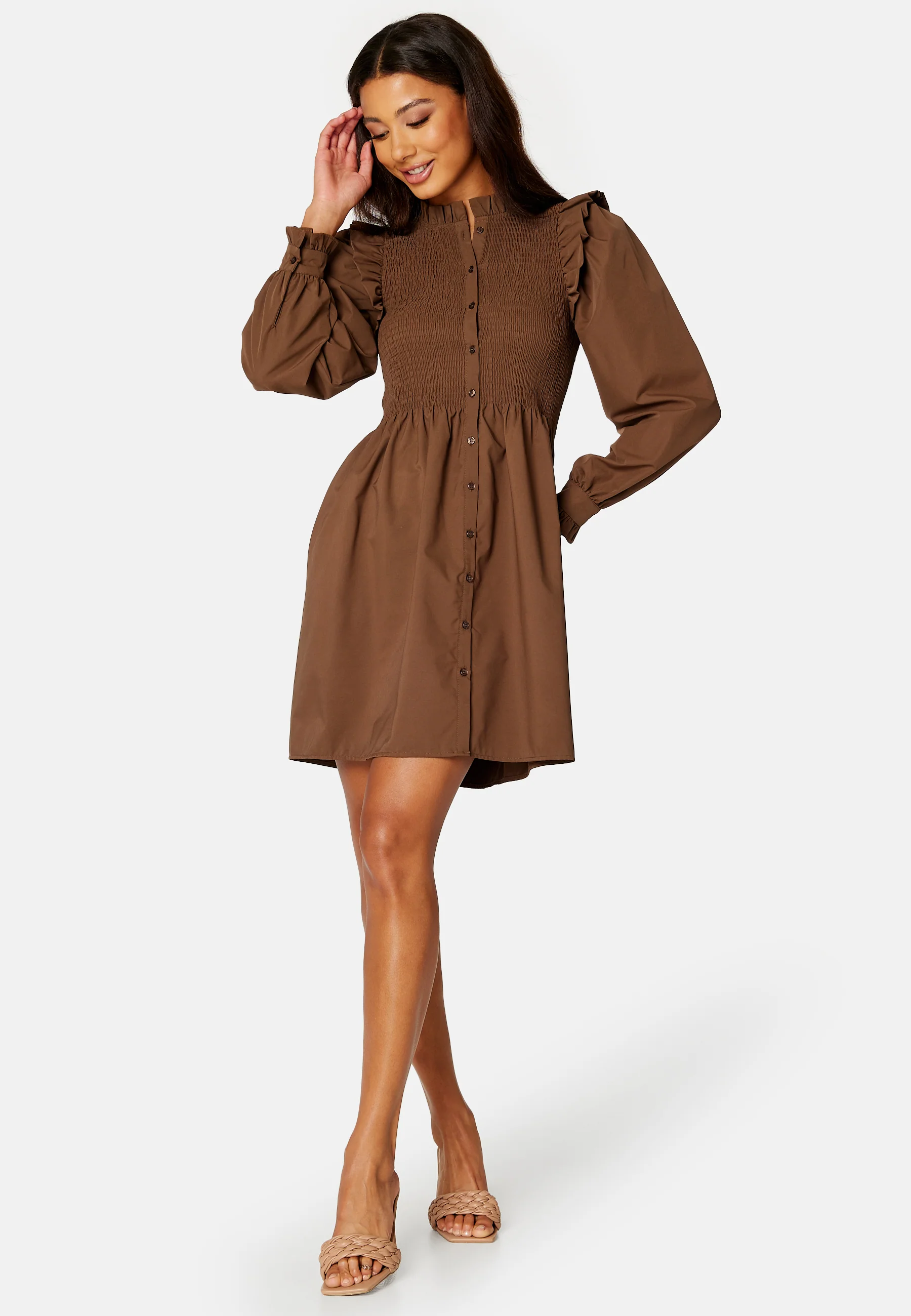 Aspen L/S Smock Dress - Image 3