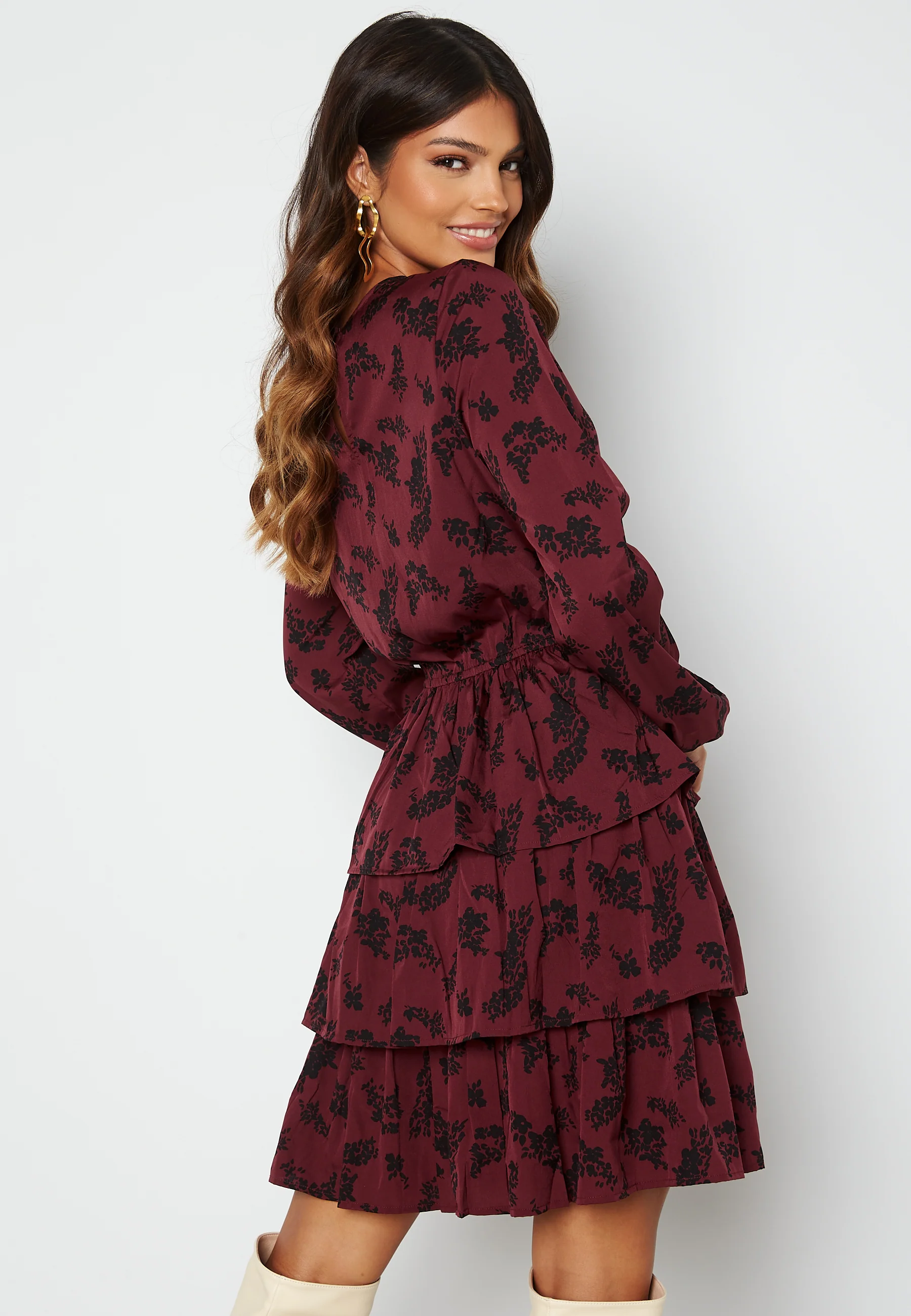 Astrid Flounce Dress - Image 3