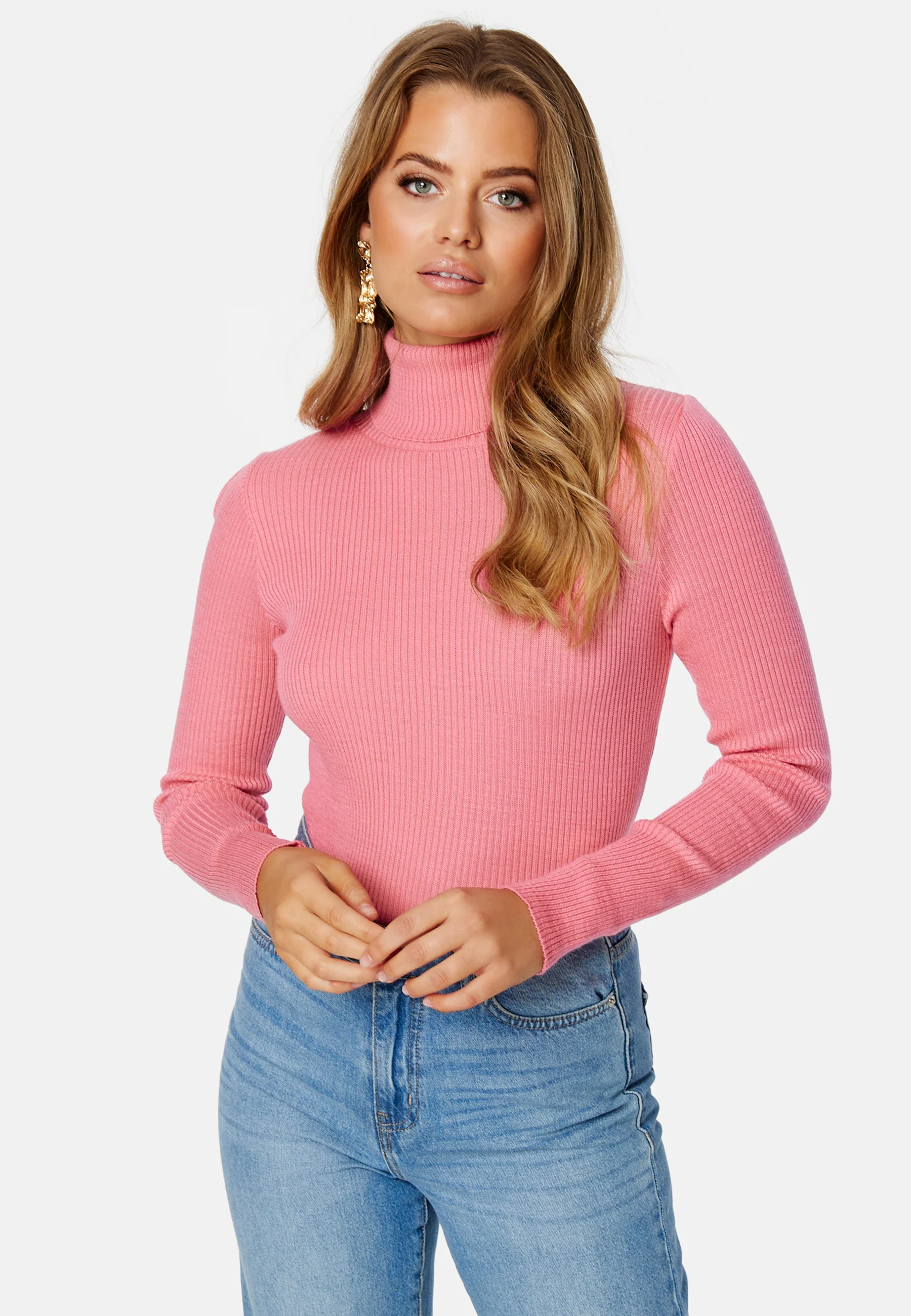 Astrid Ribbed Polo Shirt