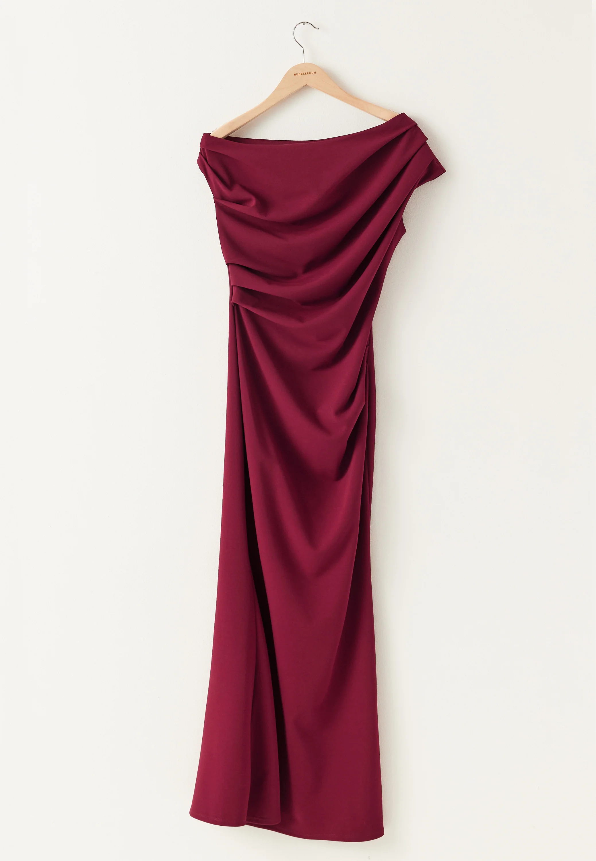 Asymmetric Draped Maxi Dress - Image 6