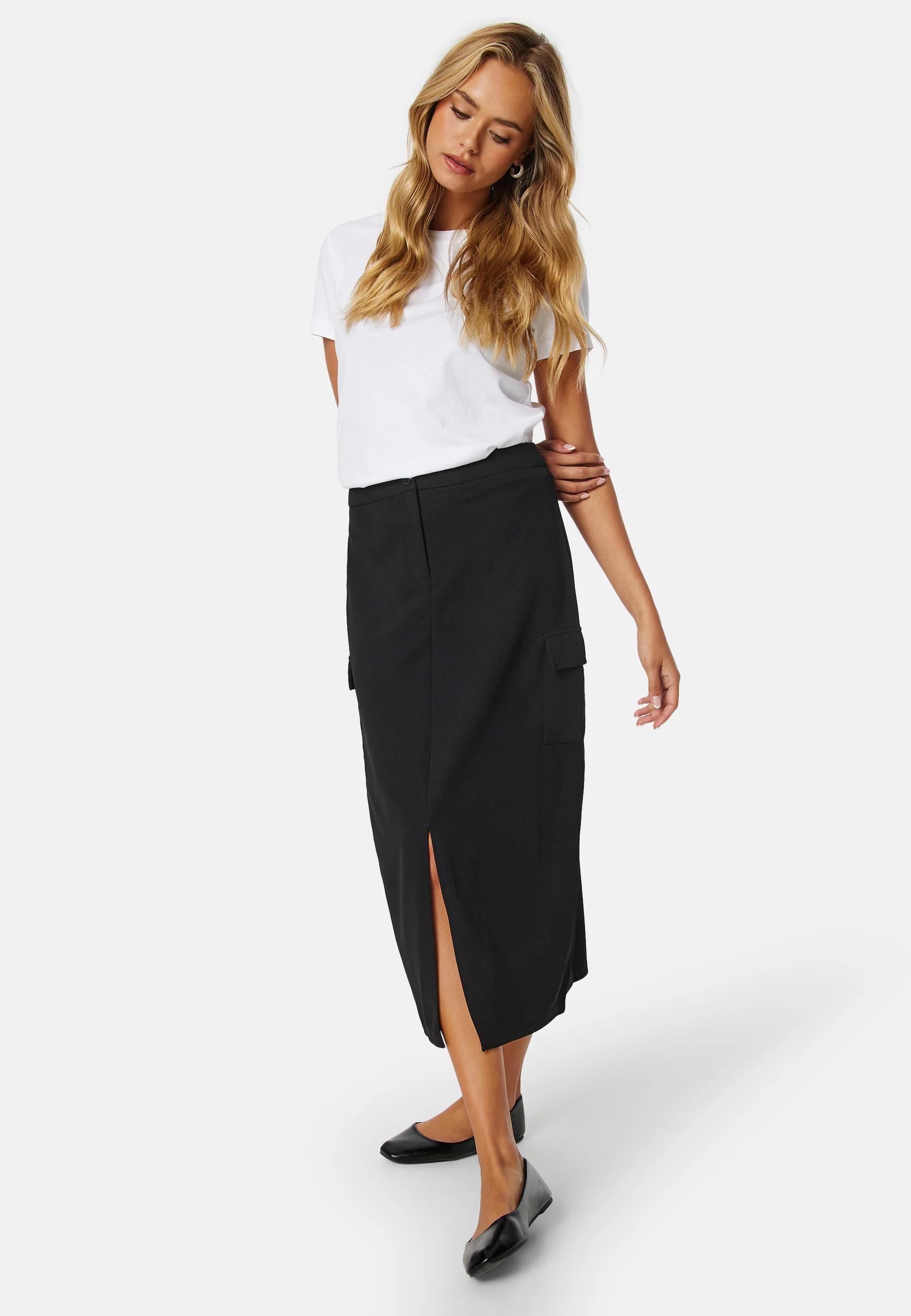 Avelyn HW Midi Skirt - Image 2