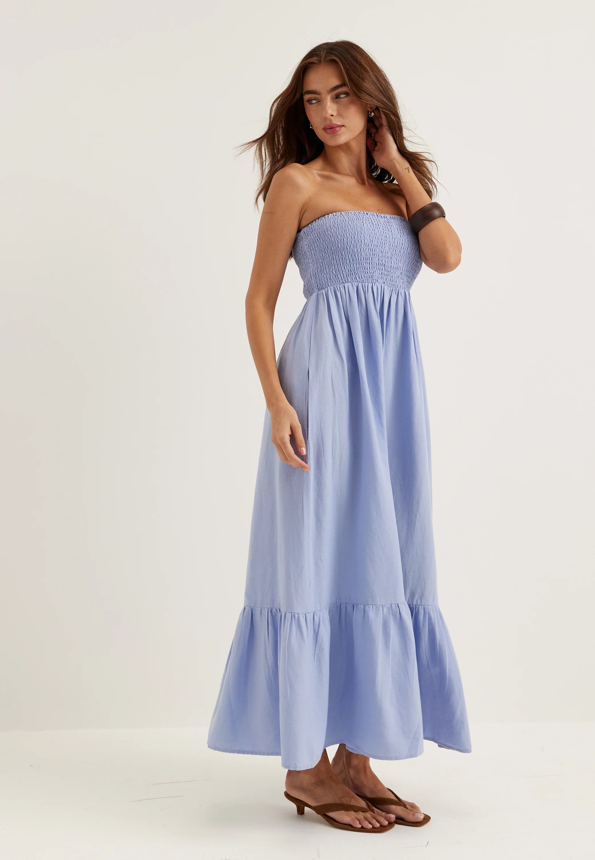 Awalisa Bandeau Ankle Dress Noos - Image 4