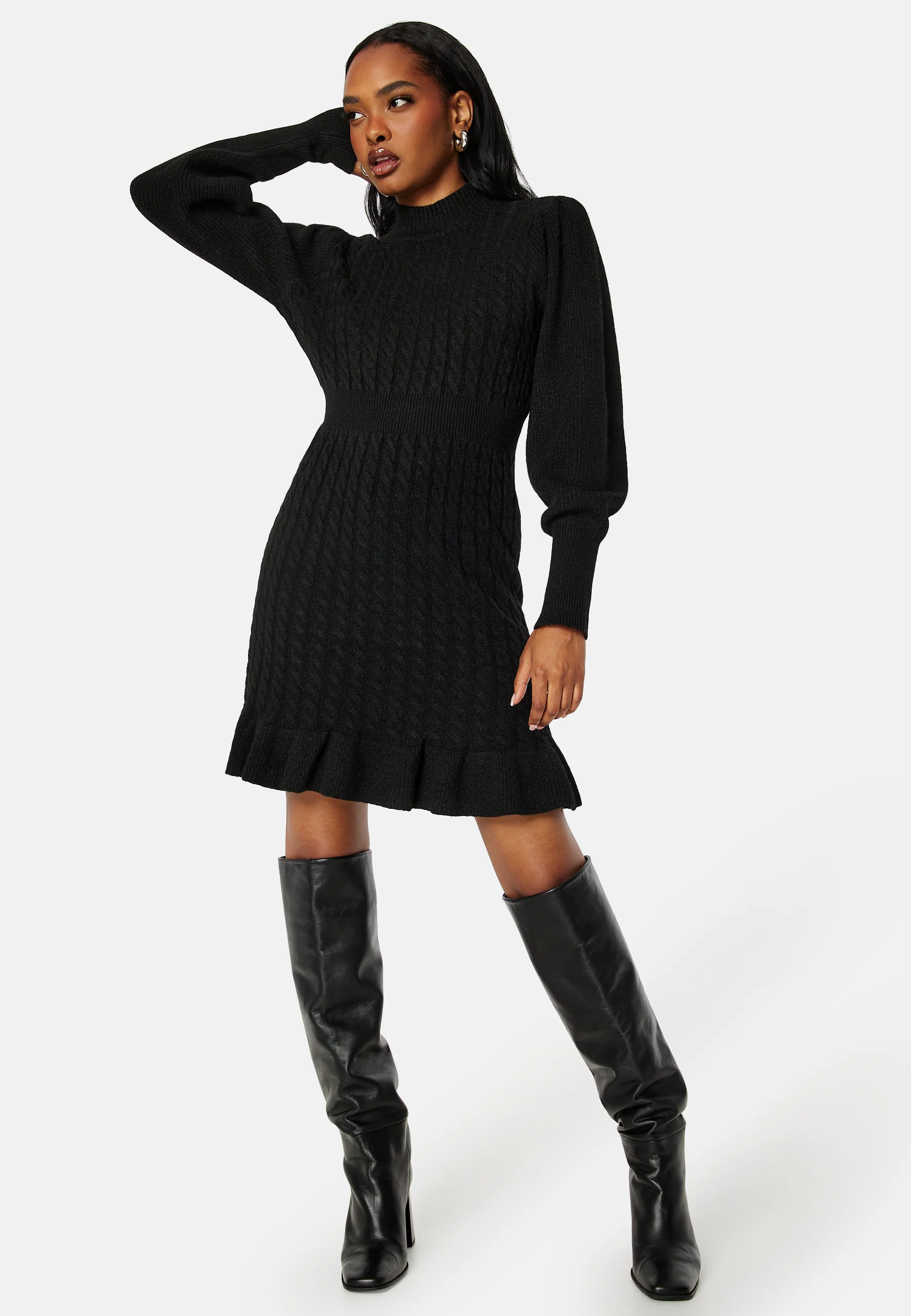 Awvera LS Short Knit Dress - Image 3