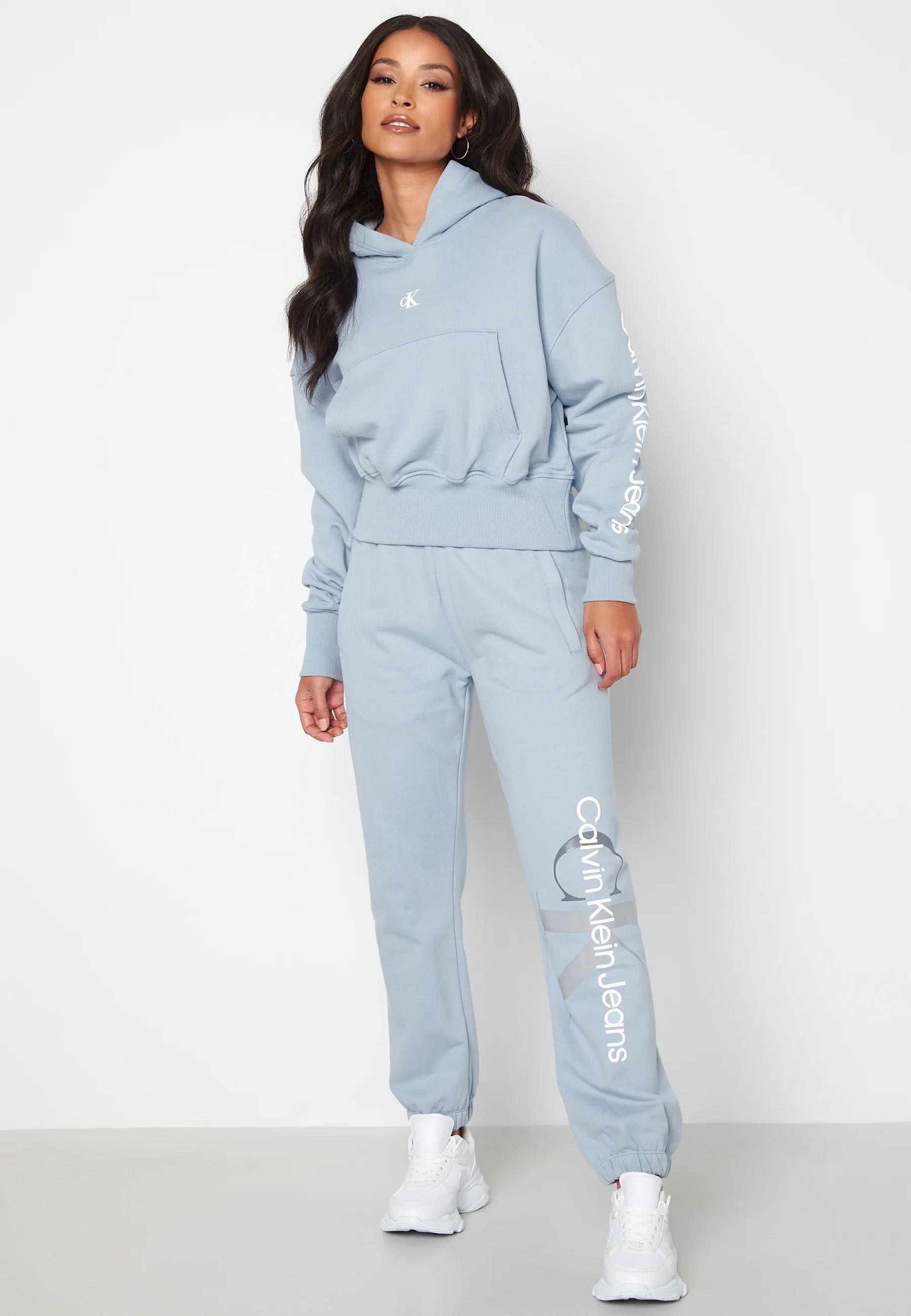 Back Two Tone Monogram Hoodie - Image 3