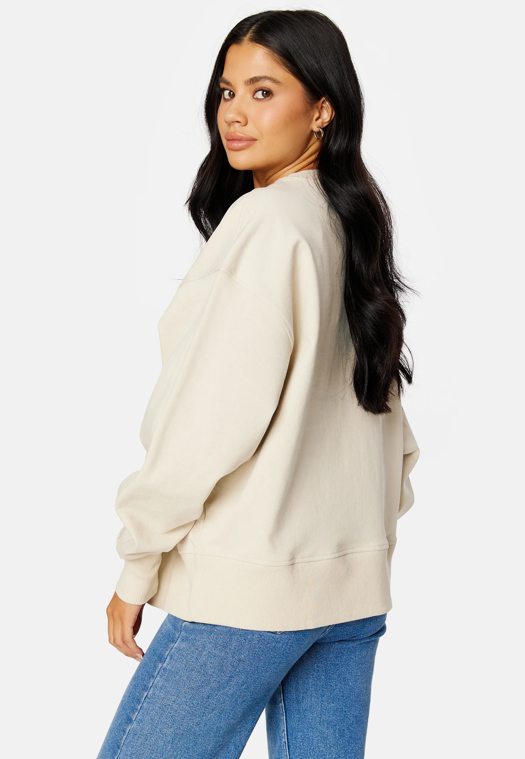 Badge Oversized Crew Neck - Image 3