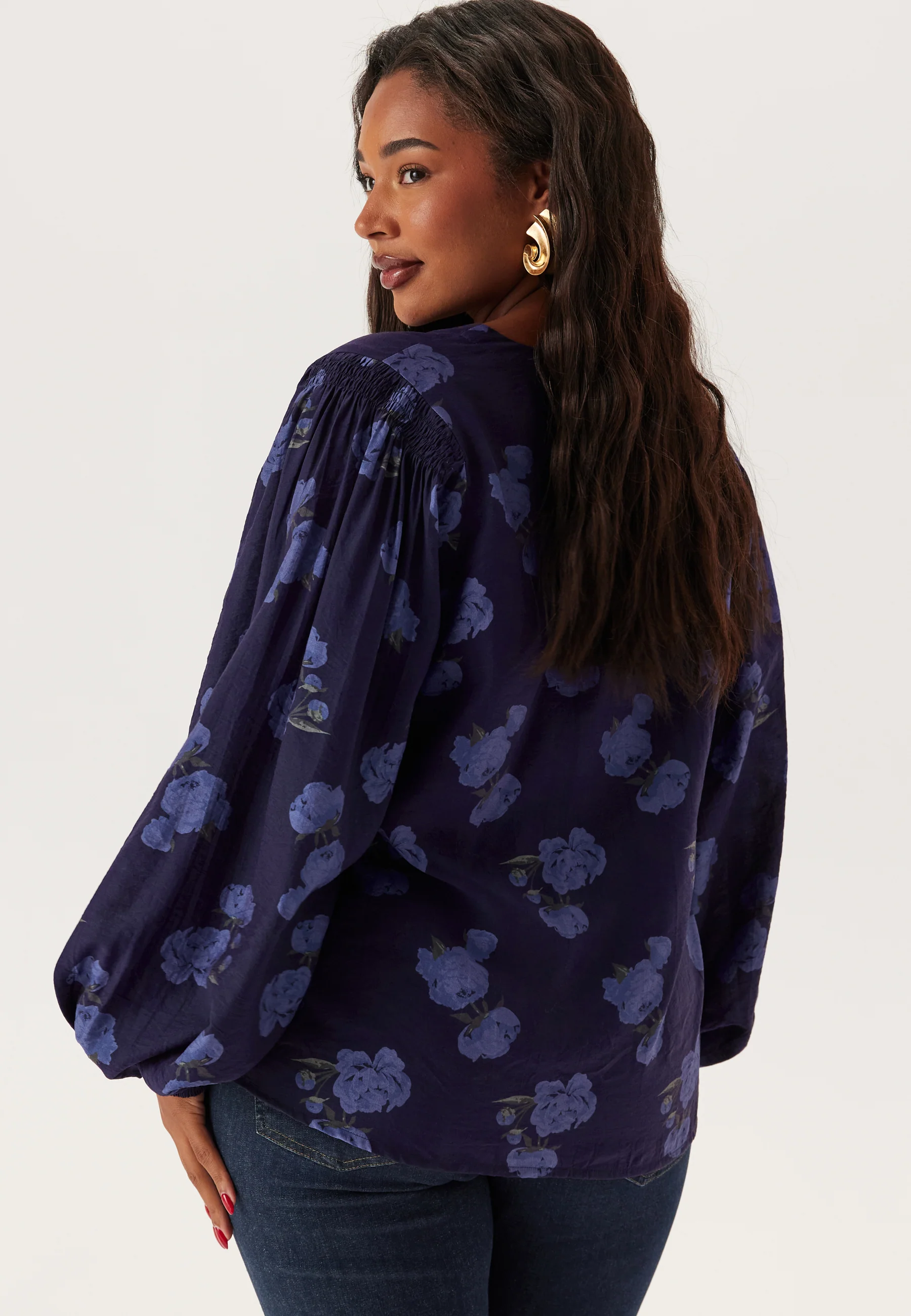 Balloon Sleeve Blouse - Image 8