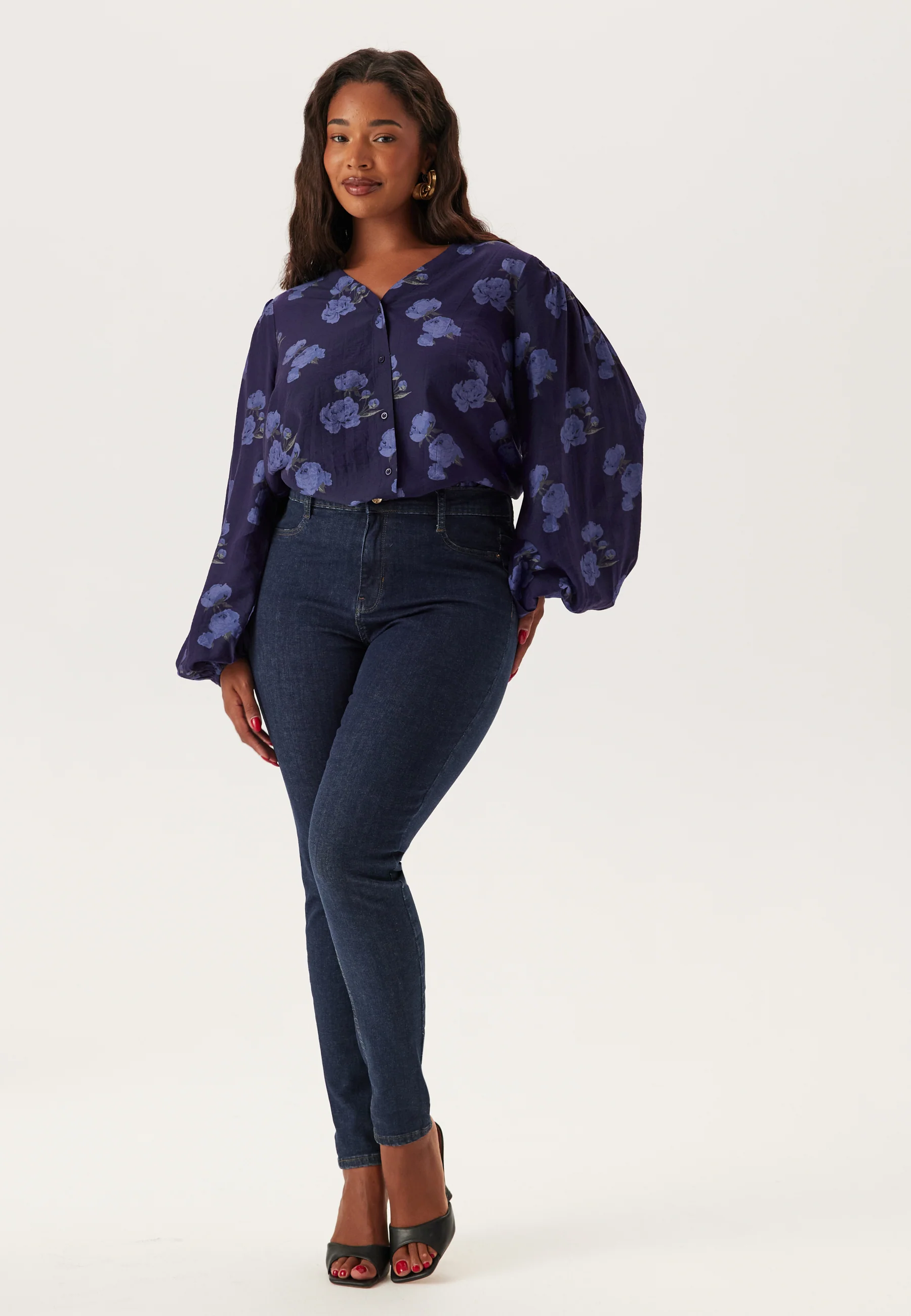 Balloon Sleeve Blouse - Image 9