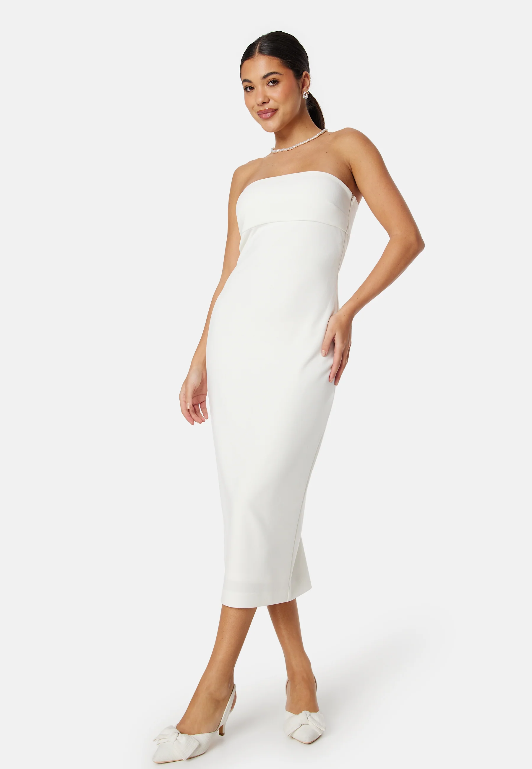 Bandeau Midi Dress - Image 2