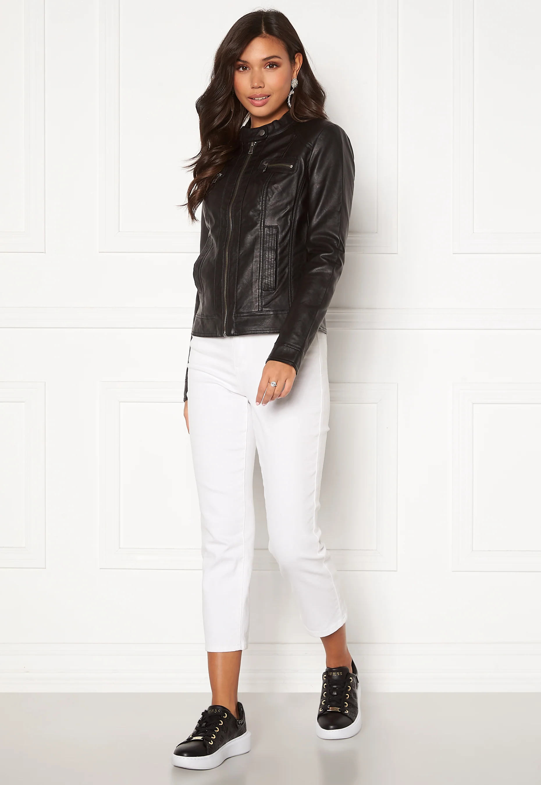 Bandit Faux Leather Biker - Image 2