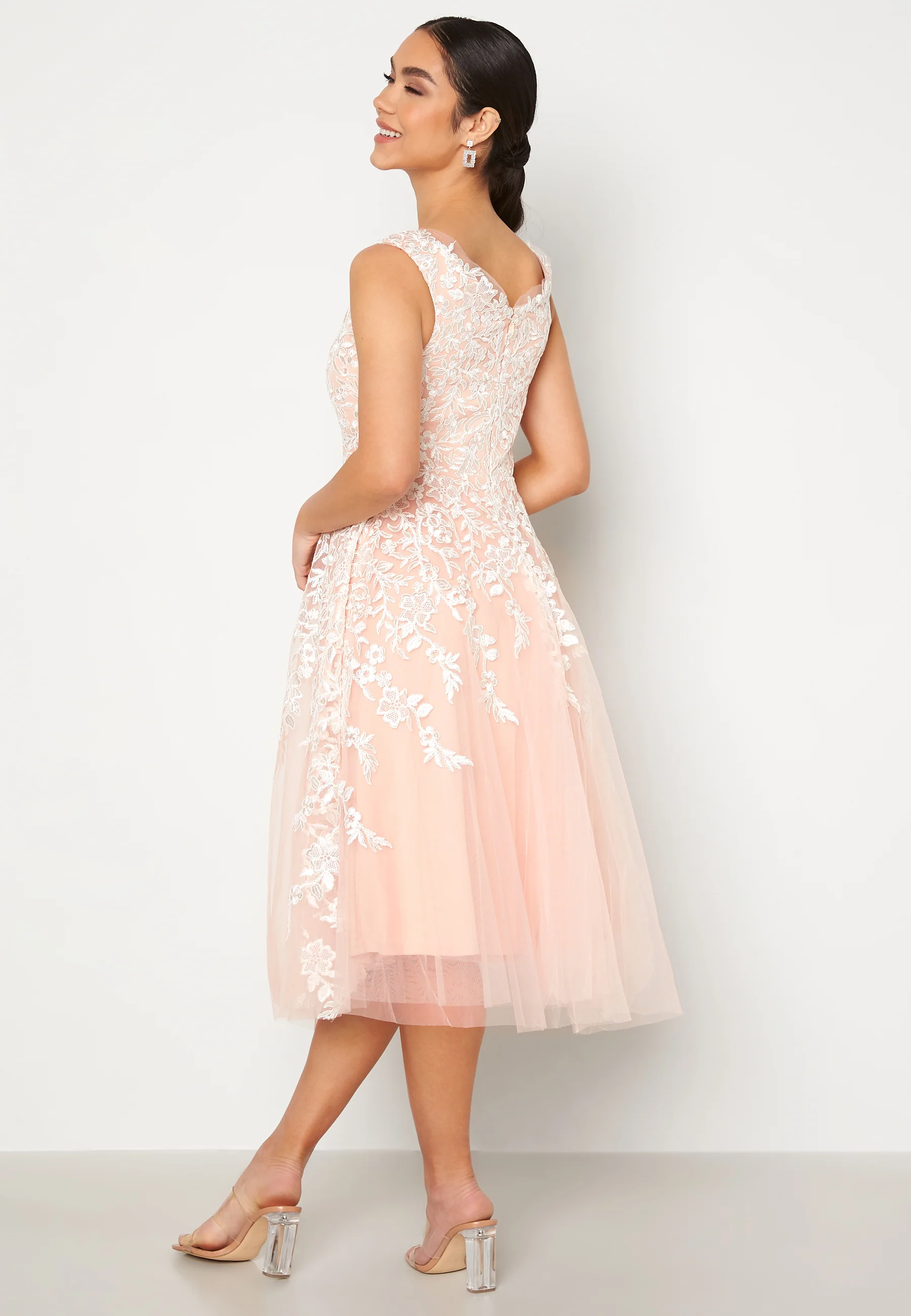 Bardot Embroidered Midi Dress - Image 2