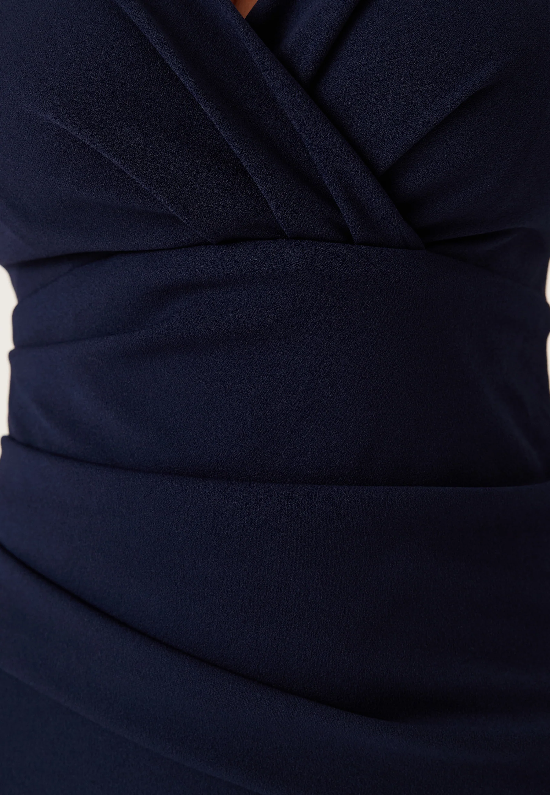 Bardot Pleat Maxi Dress - Image 4