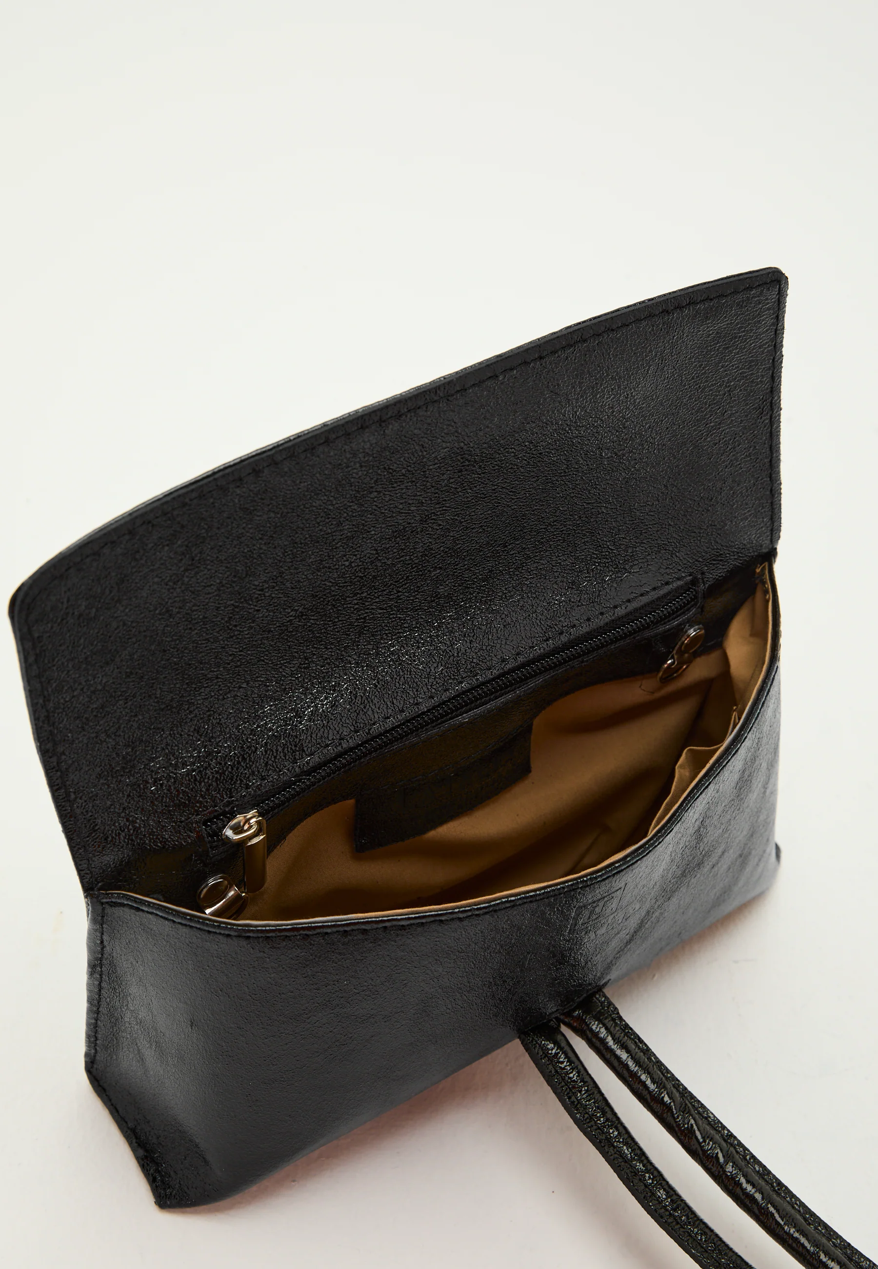 Barletta Shiny Leather Bag - Image 7