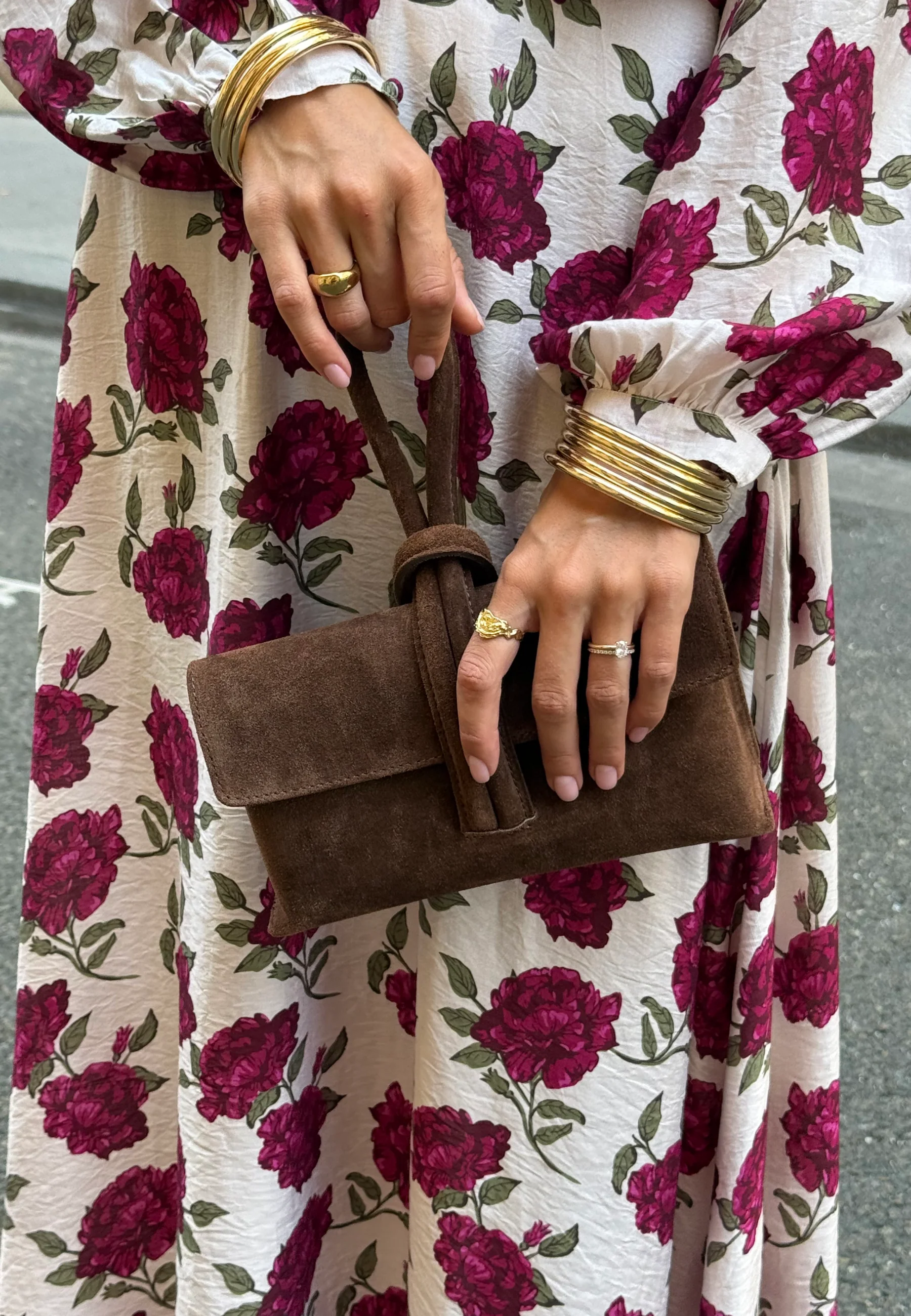 Barletta Small Suede Bag - Image 3