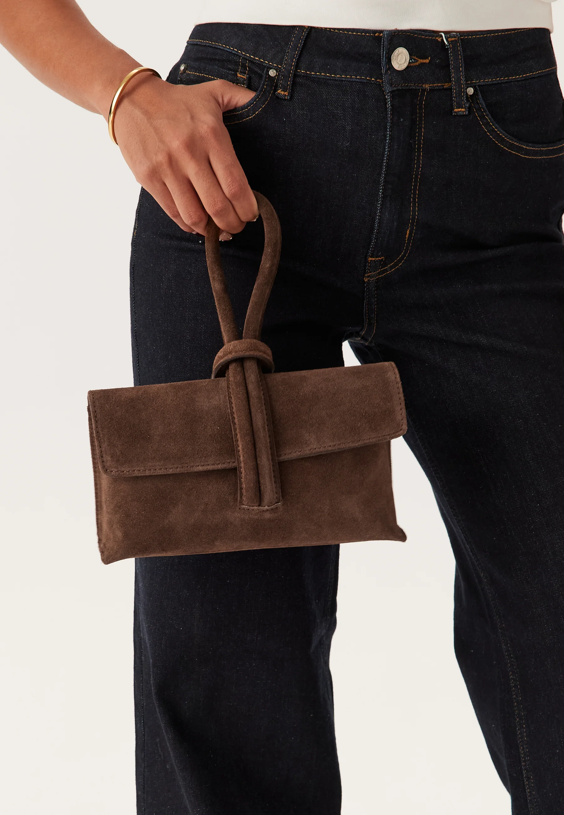 Barletta Small Suede Bag - Image 4