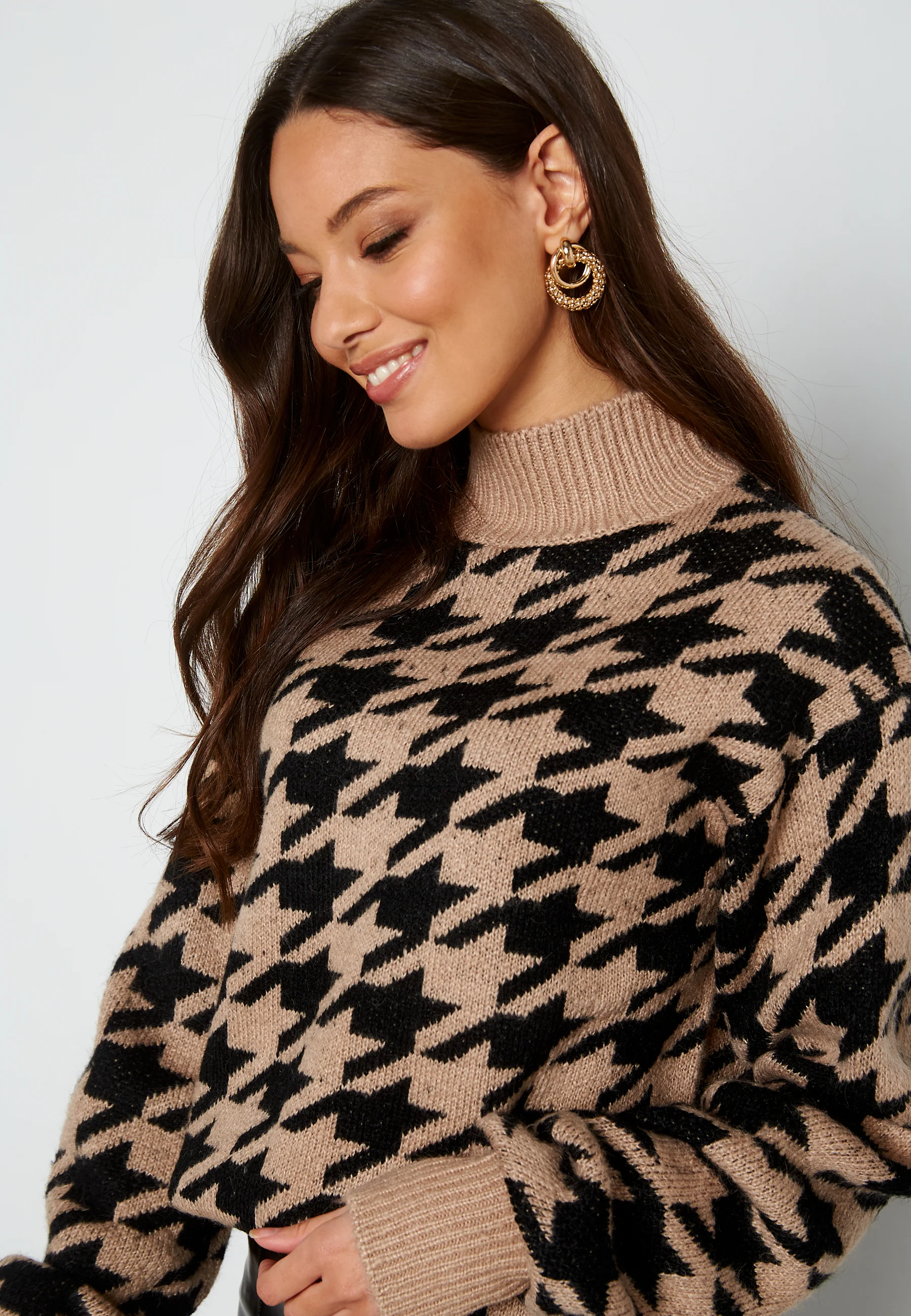 Bella Jauqard Knit Sweater - Image 4