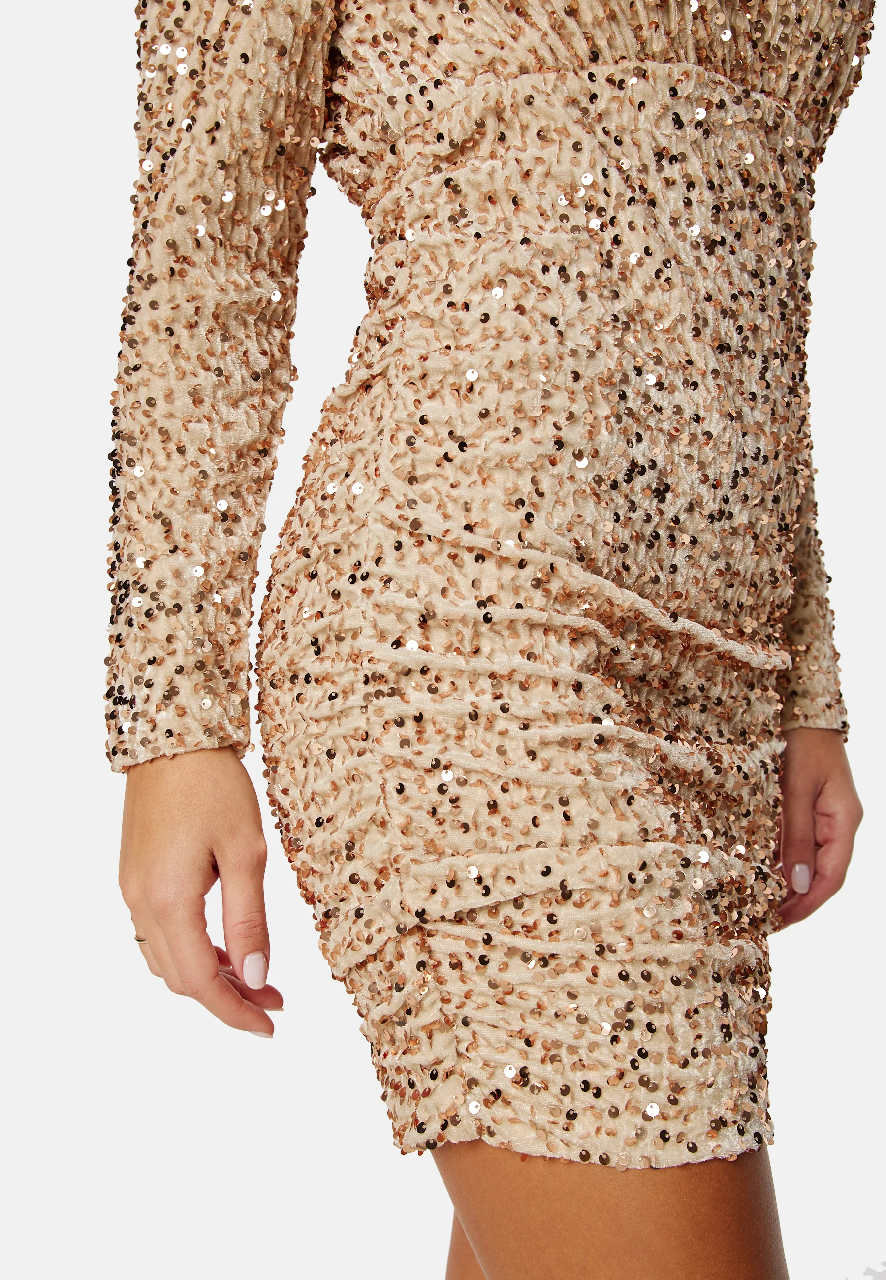Bella LS Short Dress - Image 4