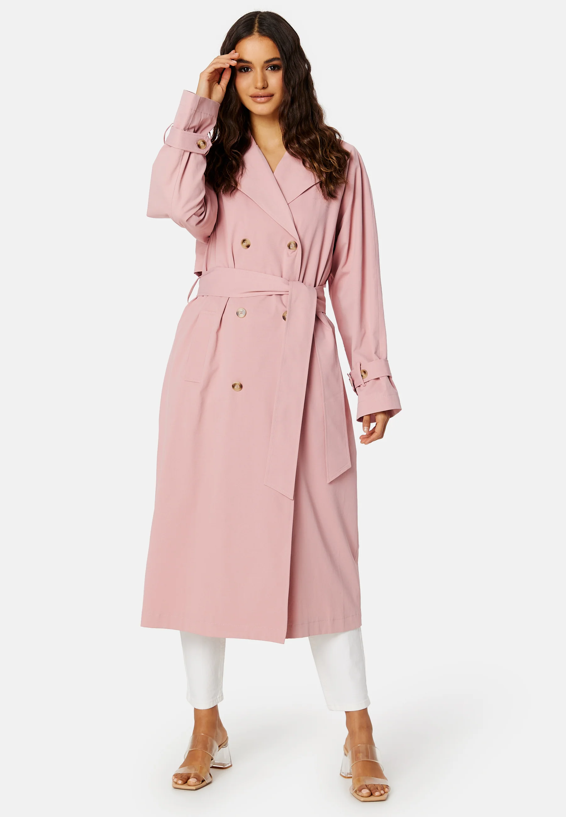 Belted Midi Trenchcoat - Image 8