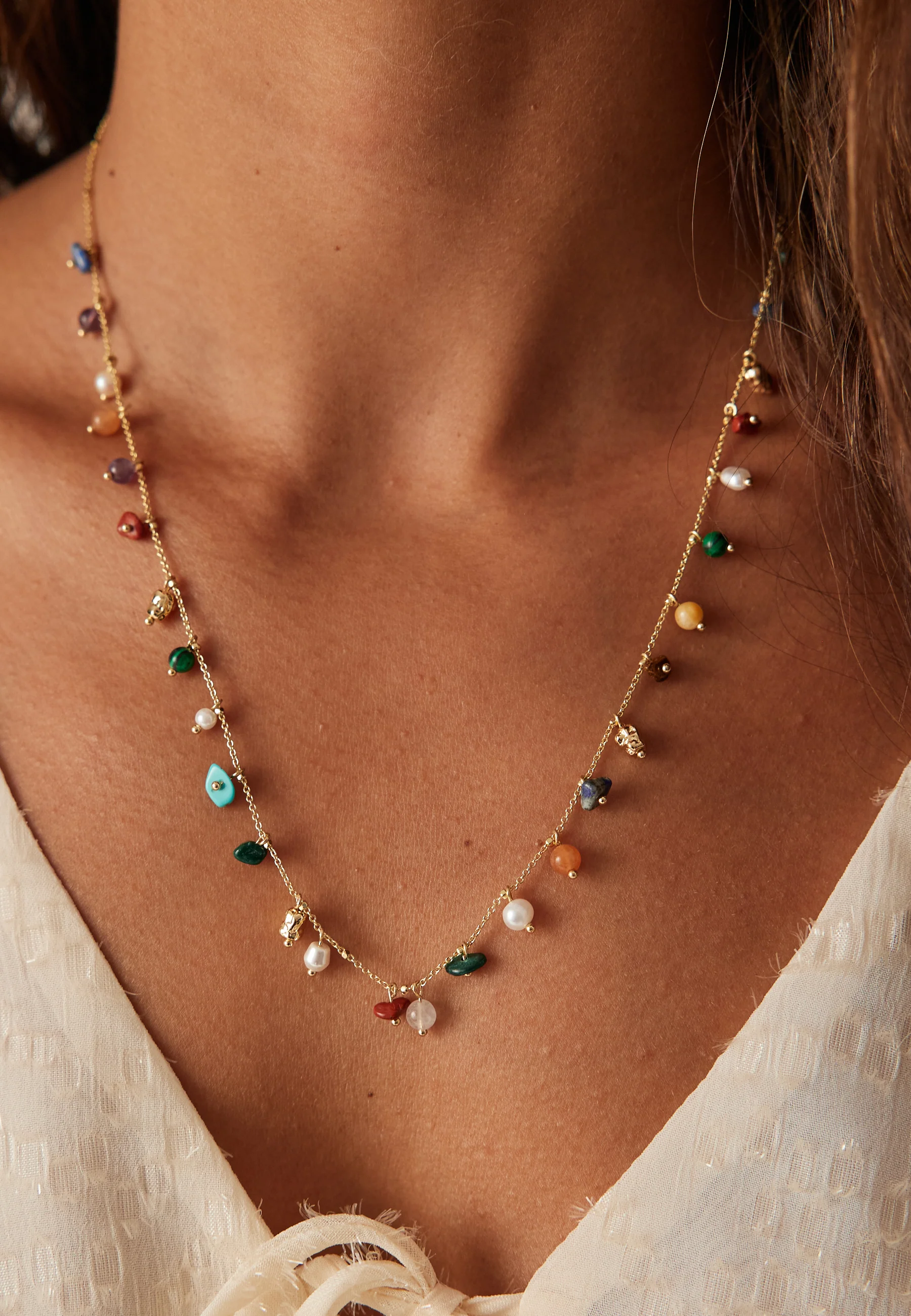 Between Necklace Gold-plated - Image 3