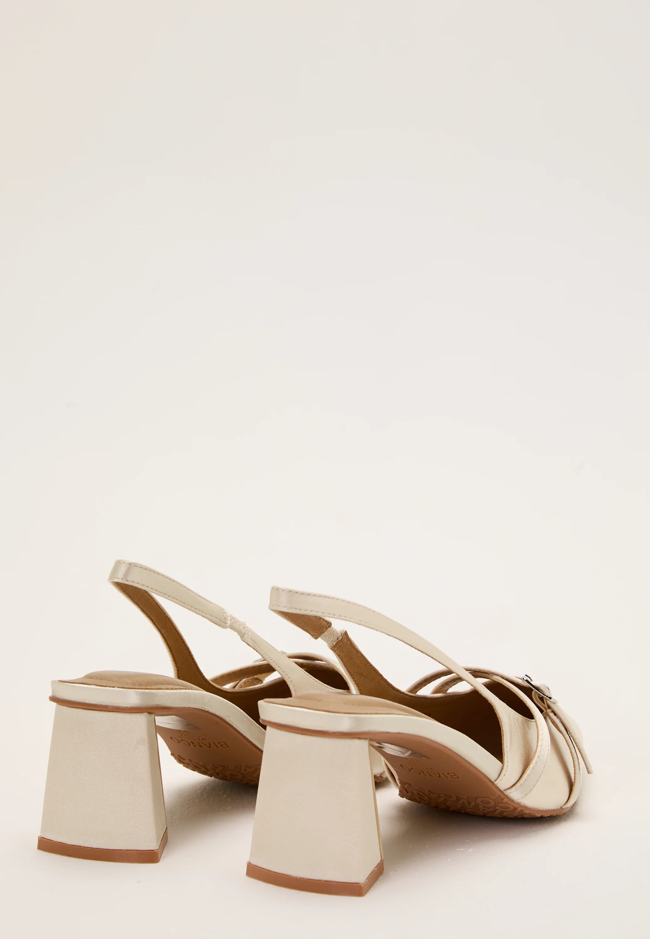 Biamaralyn Buckle Slingback Satin - Image 5
