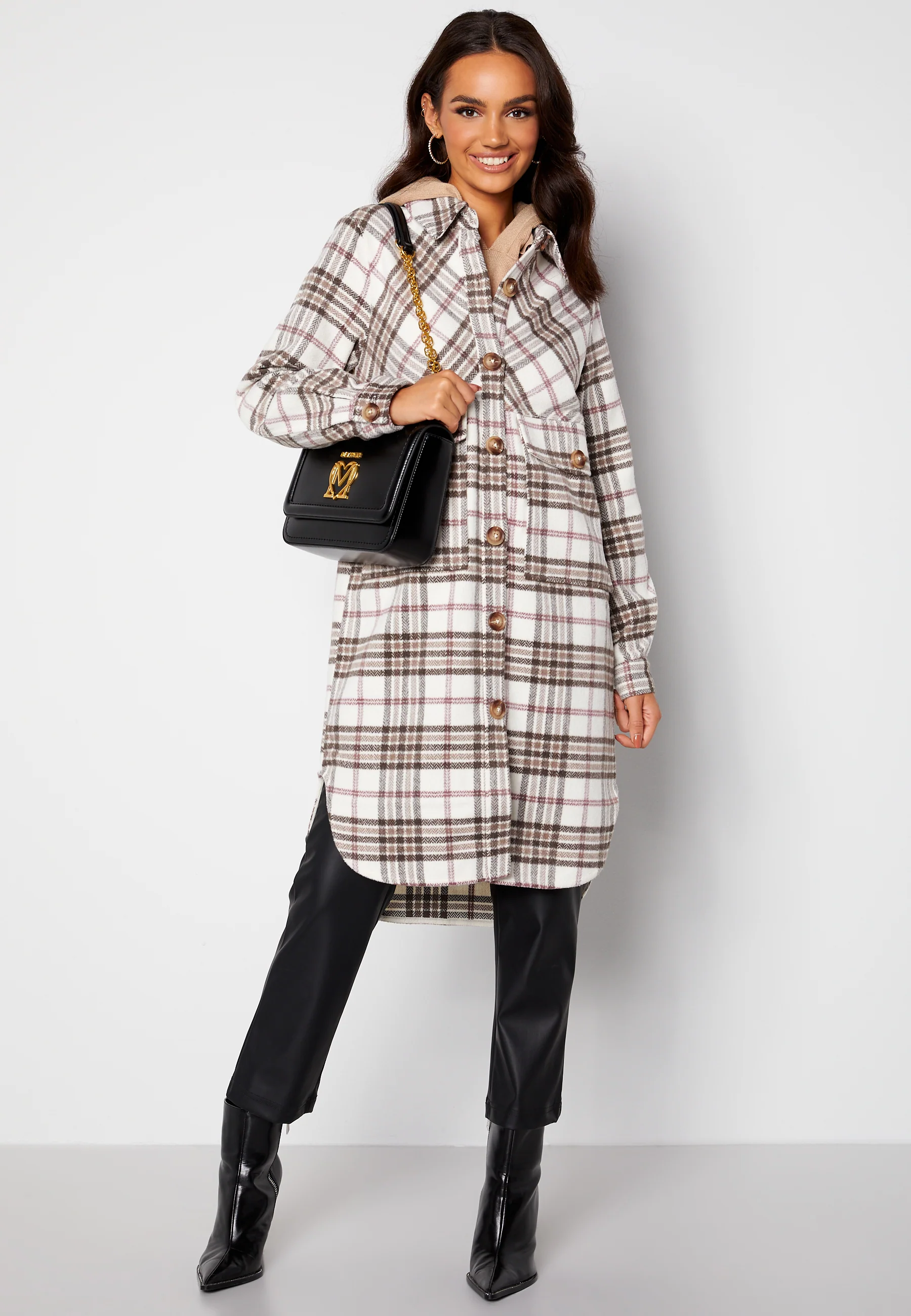 Bira Check Shacket - Image 2