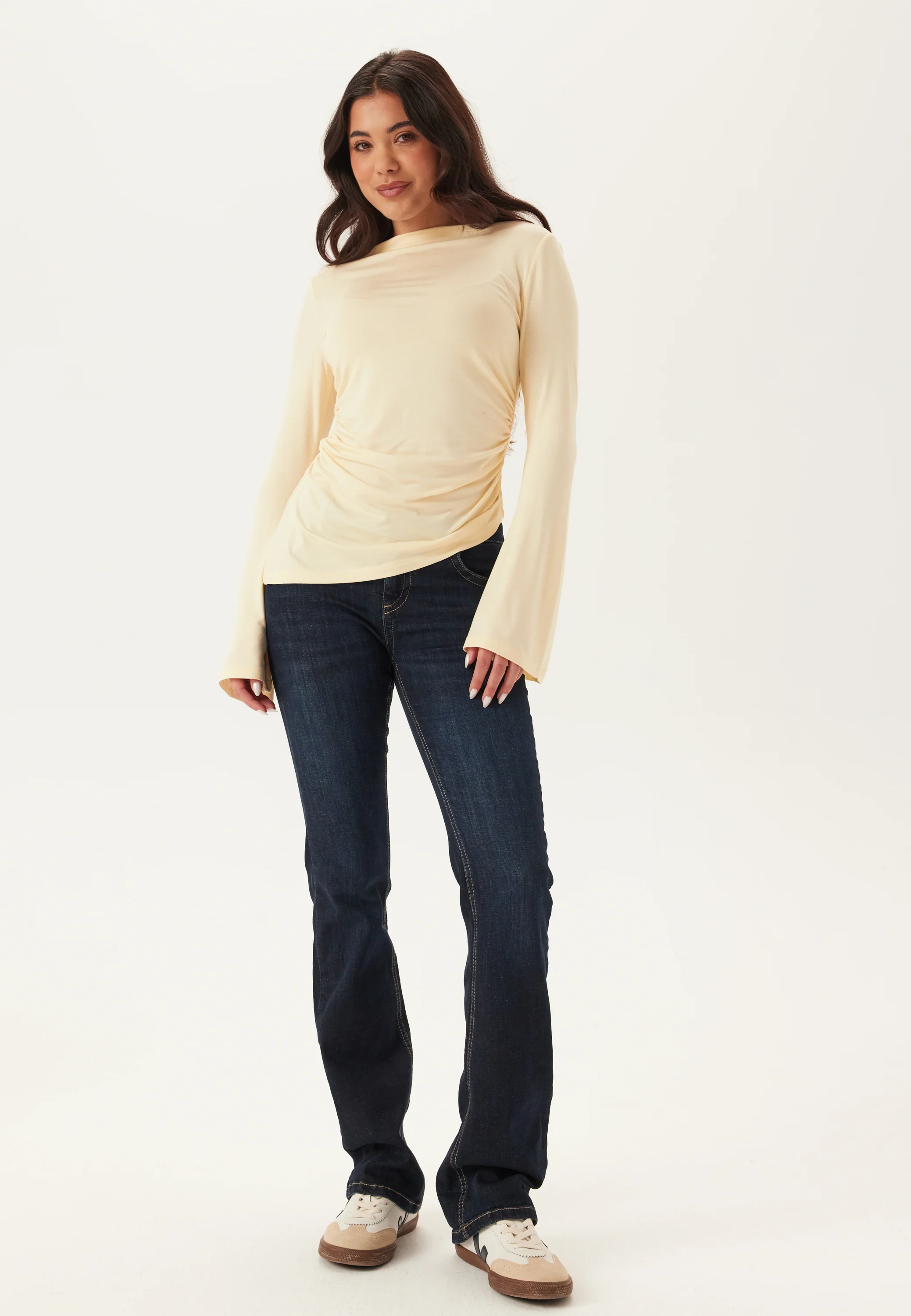 Boat Neck Asymmetric Top - Image 4