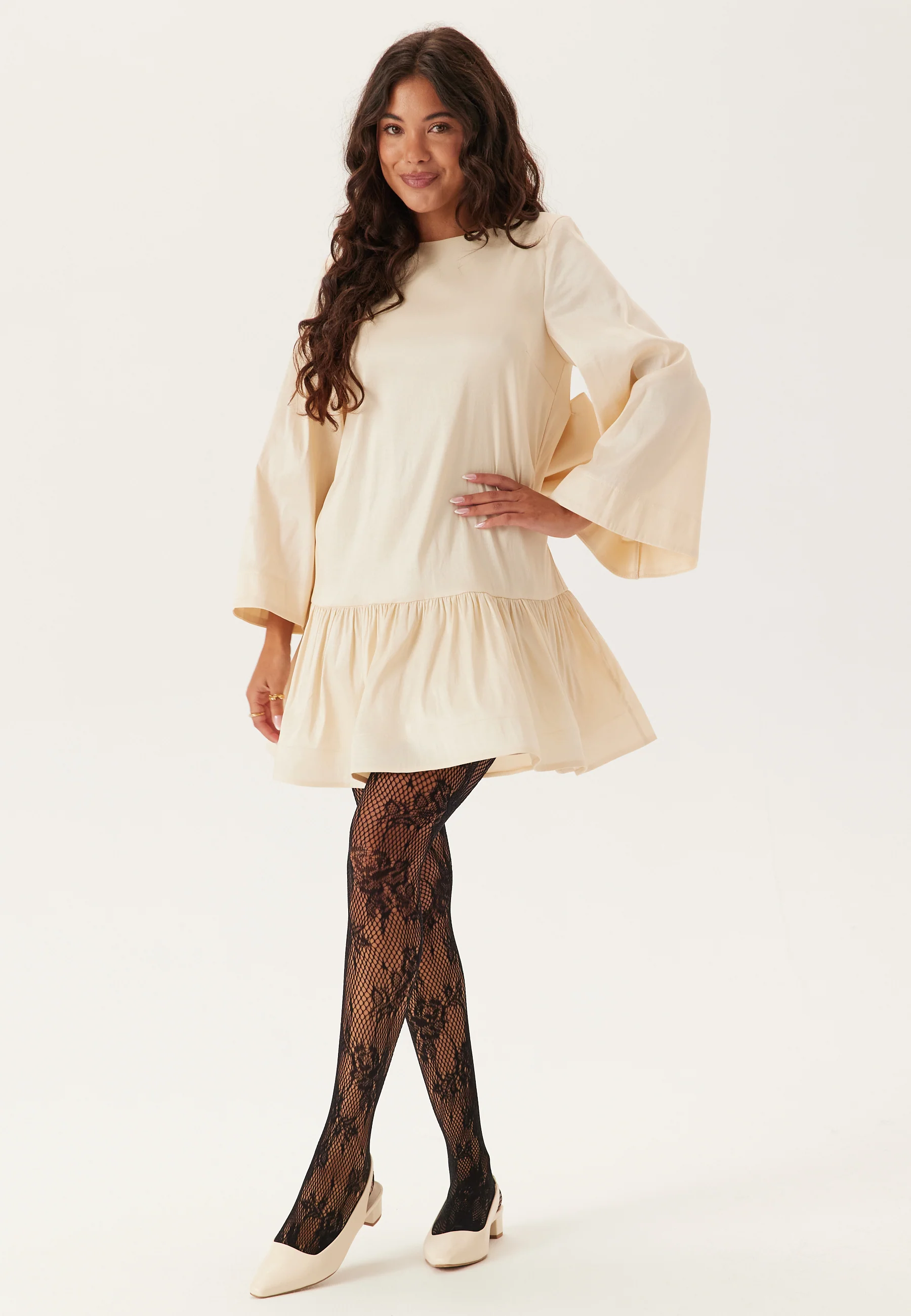 Bow Back Shift Dress - Image 3