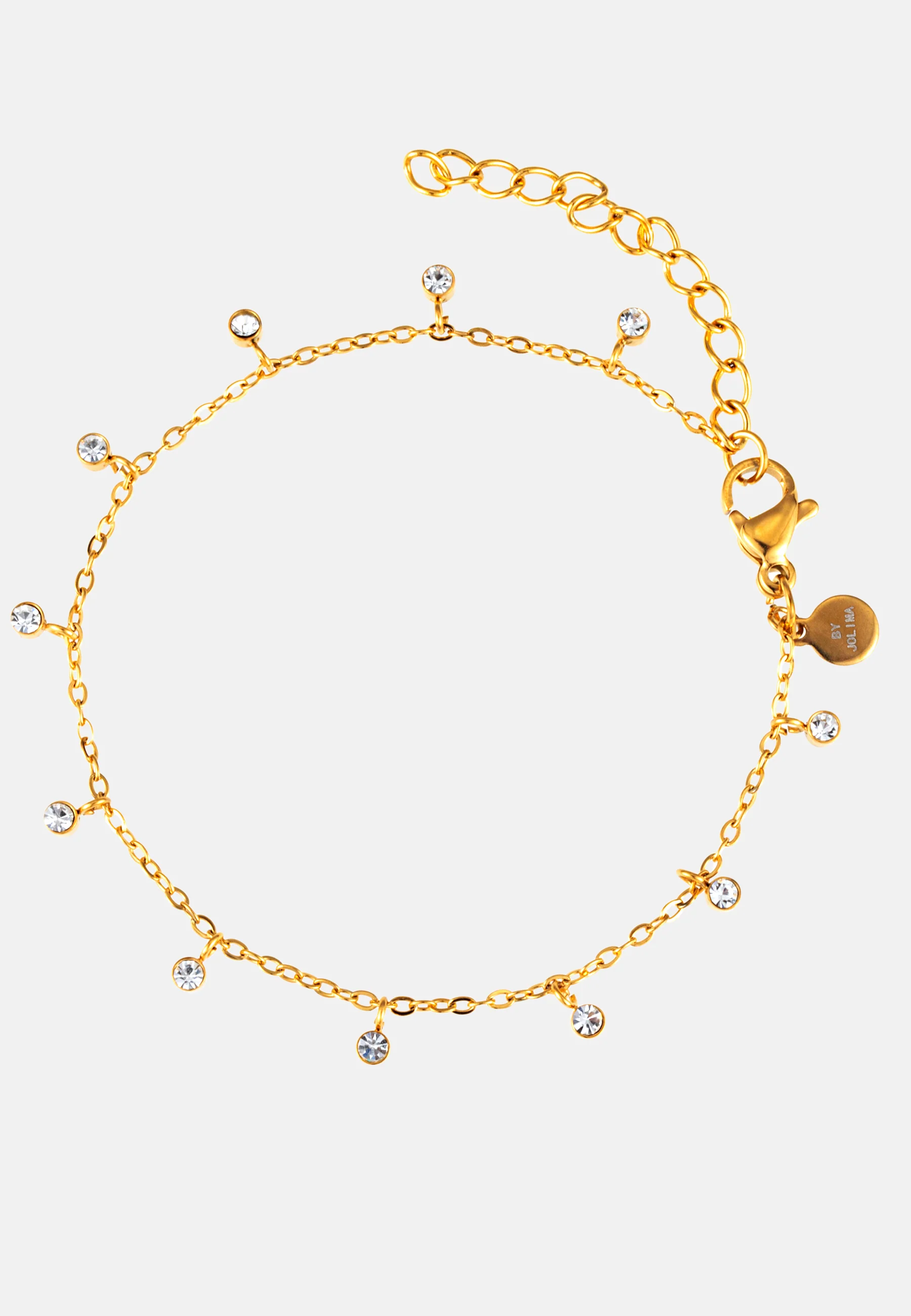 Bracelet With Multi Crystal Charm - Image 2