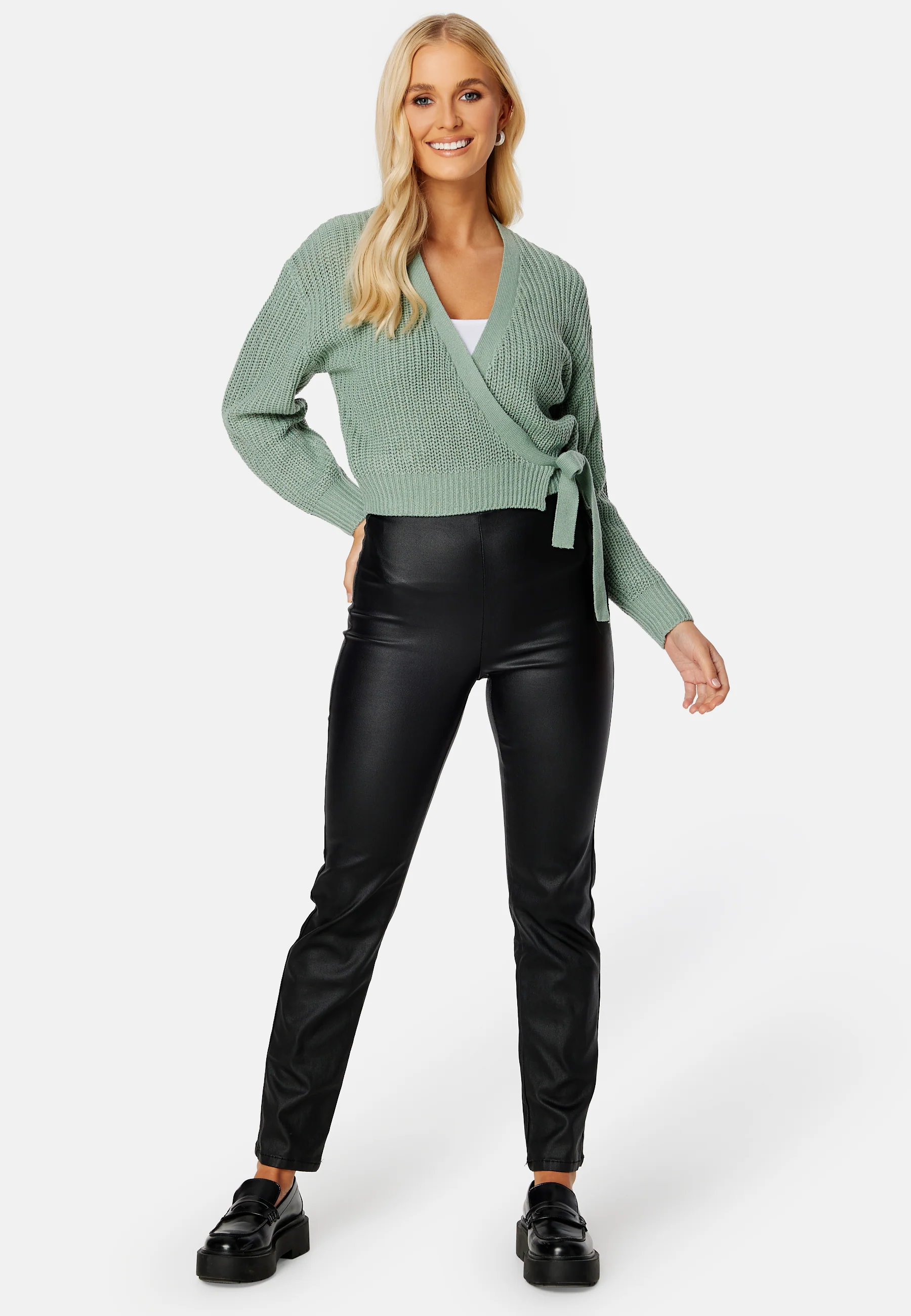 Breda Wrap L/S Cardigan - Image 2