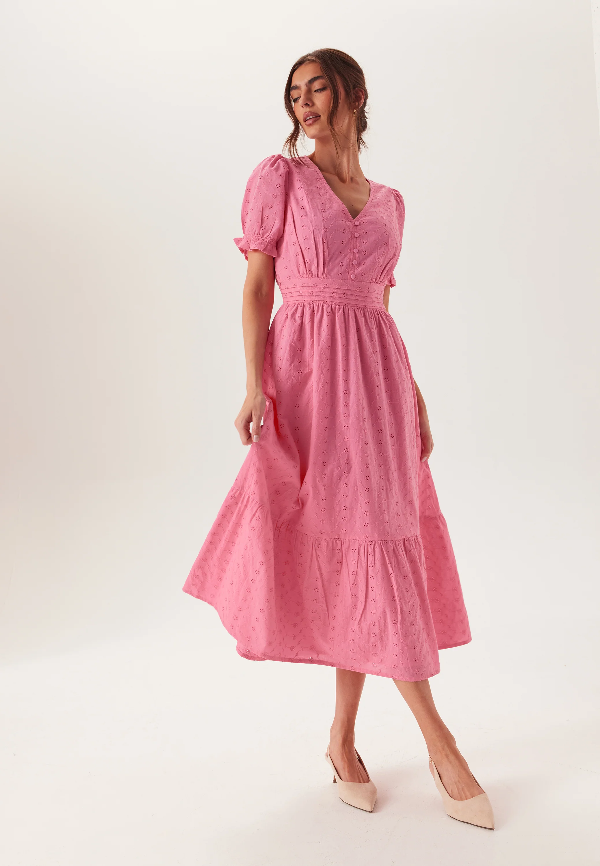 Broderie Anglaise Dress - Image 5