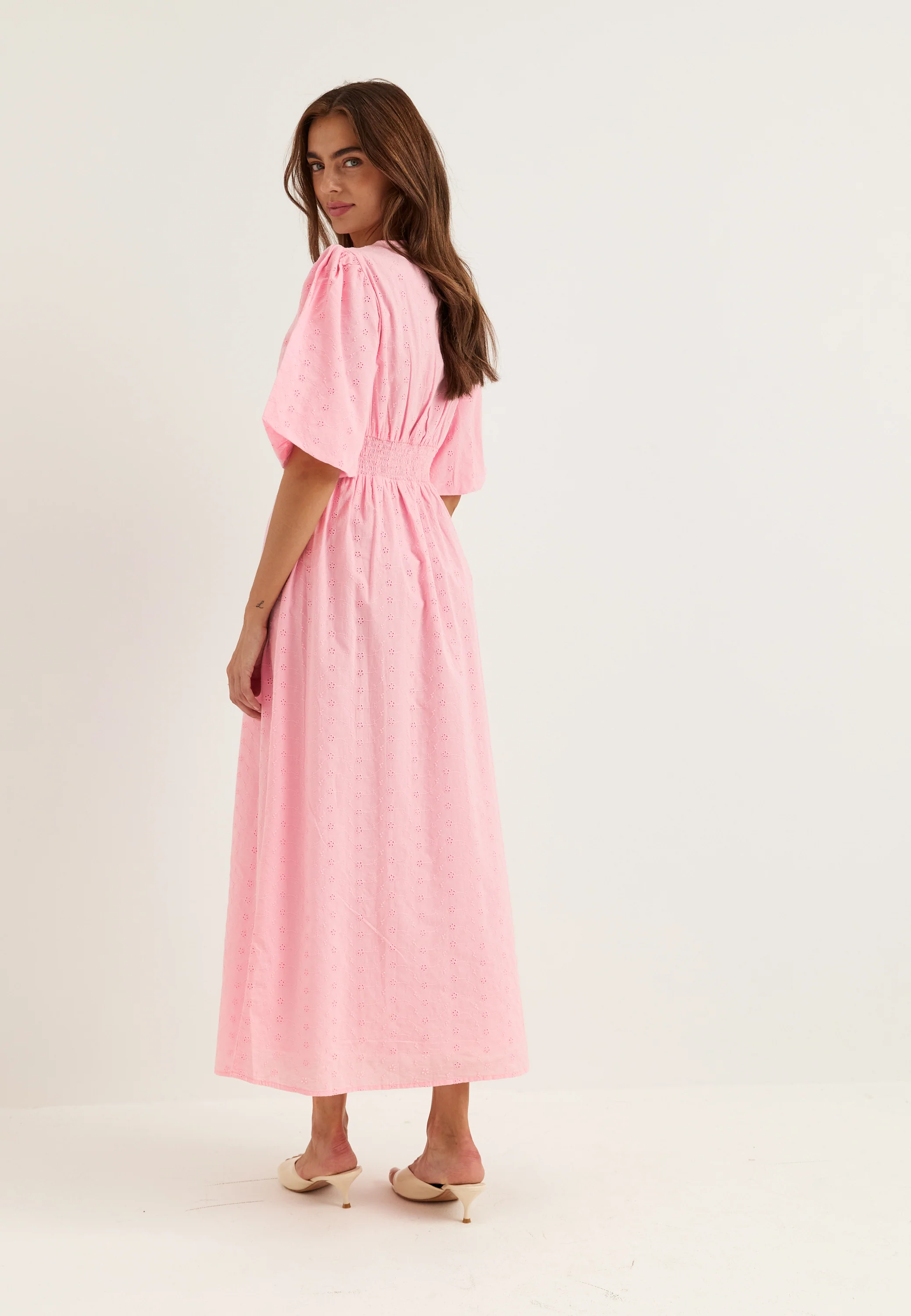 Broderie Anglaise Maxi Dress - Image 3