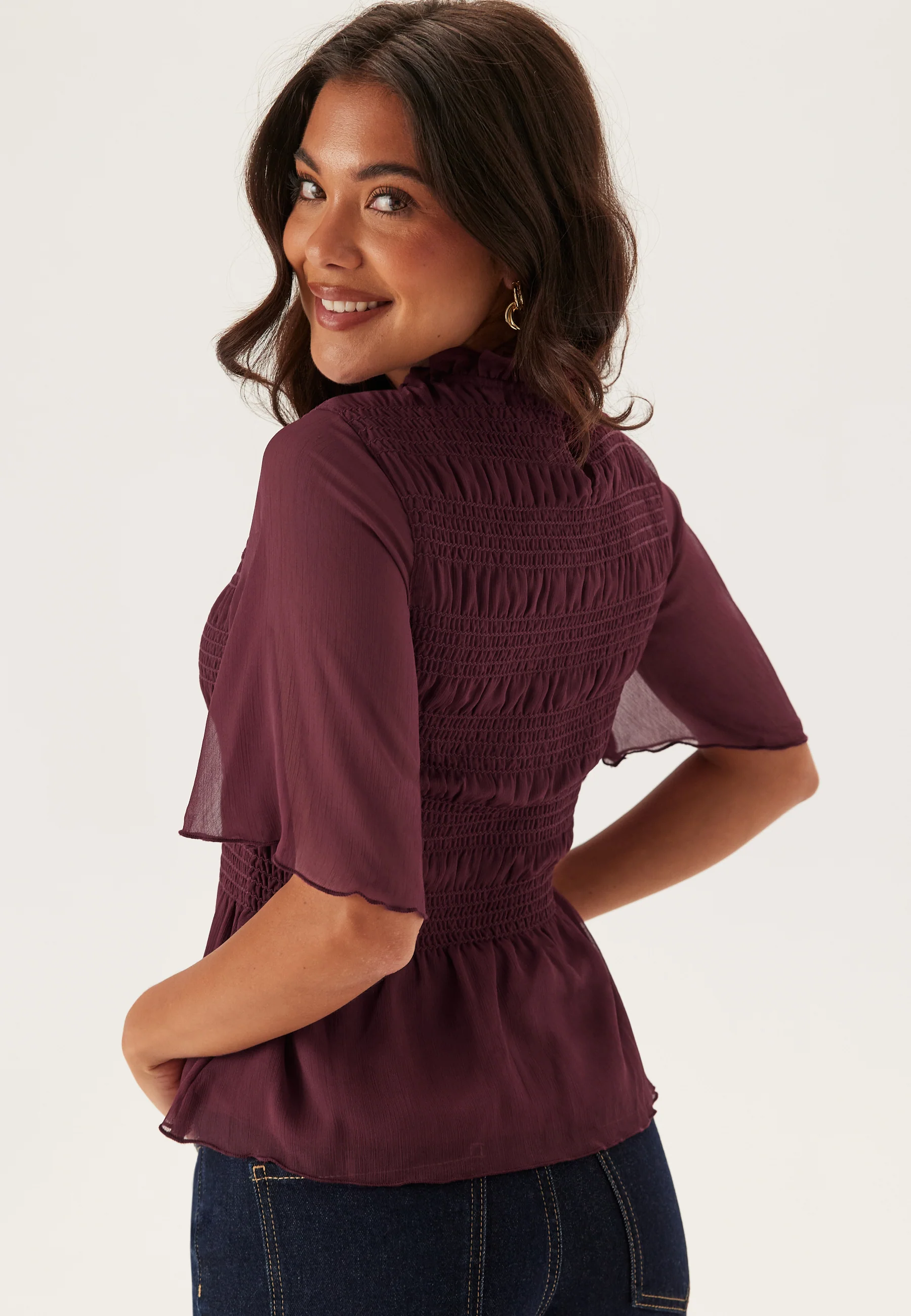 Butterfly Sleeve Blouse - Image 2